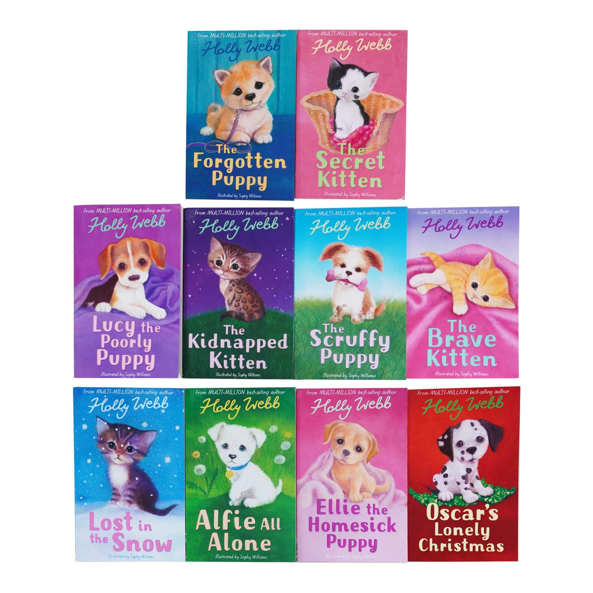 Holly Webb Series 3 - Animal Stories, Pet Rescue Adventure - 10 Books Collection Set (Books 21 To 30) - Age 6+ - Paperback