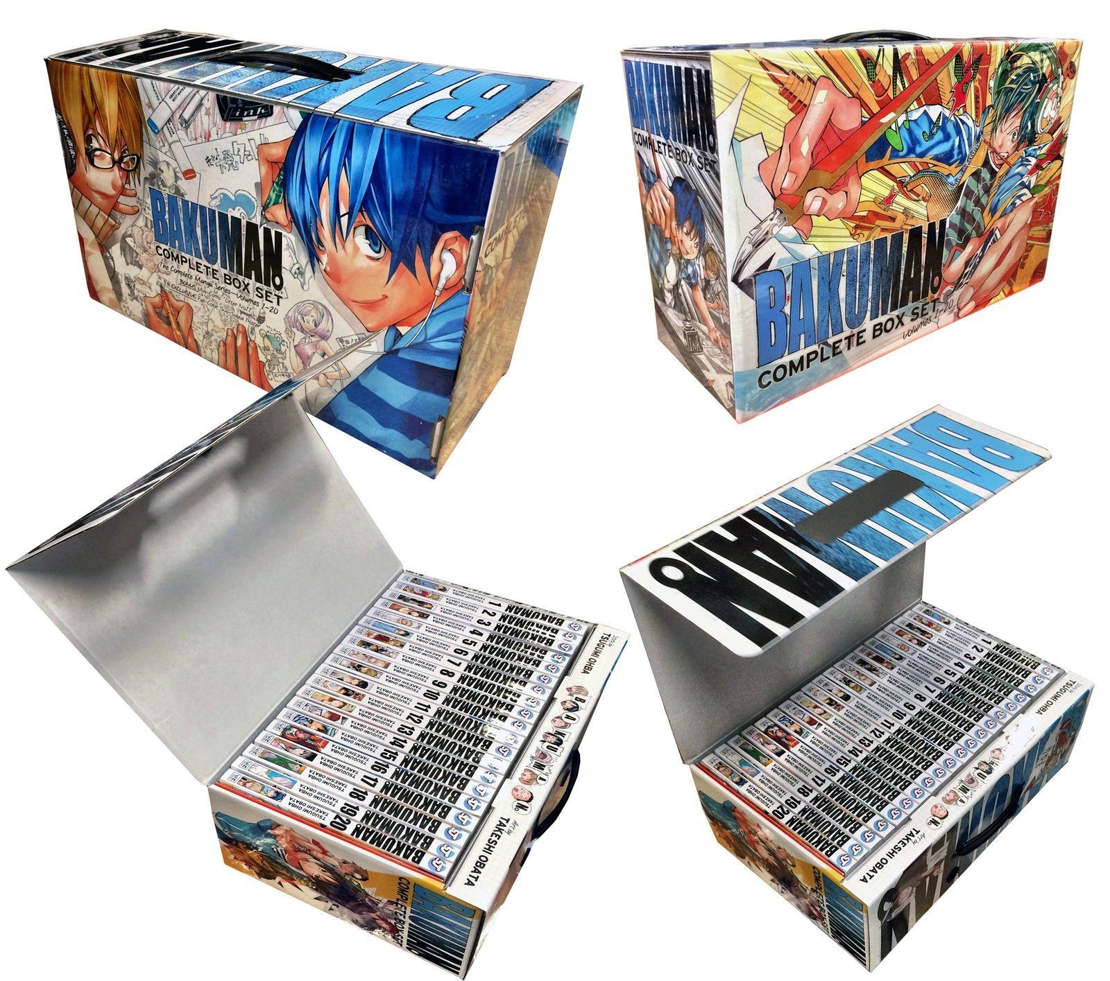 Bakuman by Tsugumi Ohba & Takeshi Obata: Vol. 1-20 Complete Box Set - Ages 14+ - Paperback
