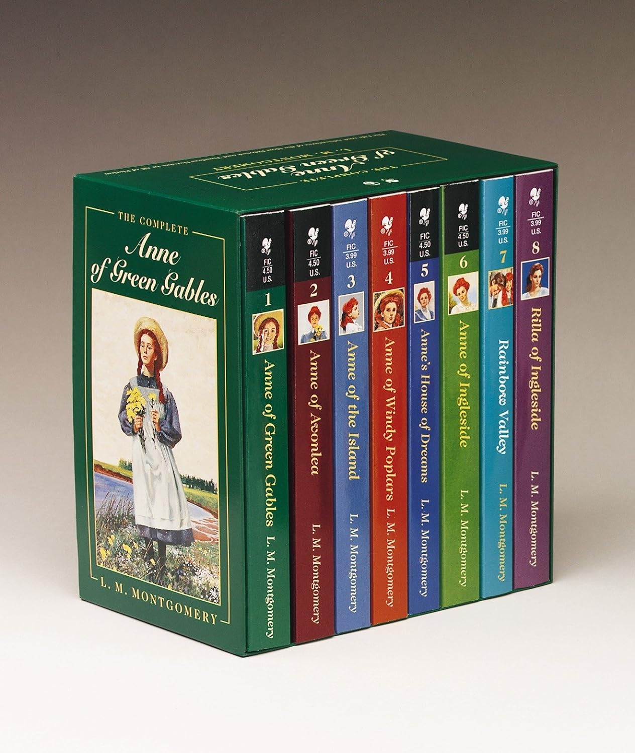 Anne of Green Gables, Complete 8-Book Box Set Mass Market Paperback – Box set