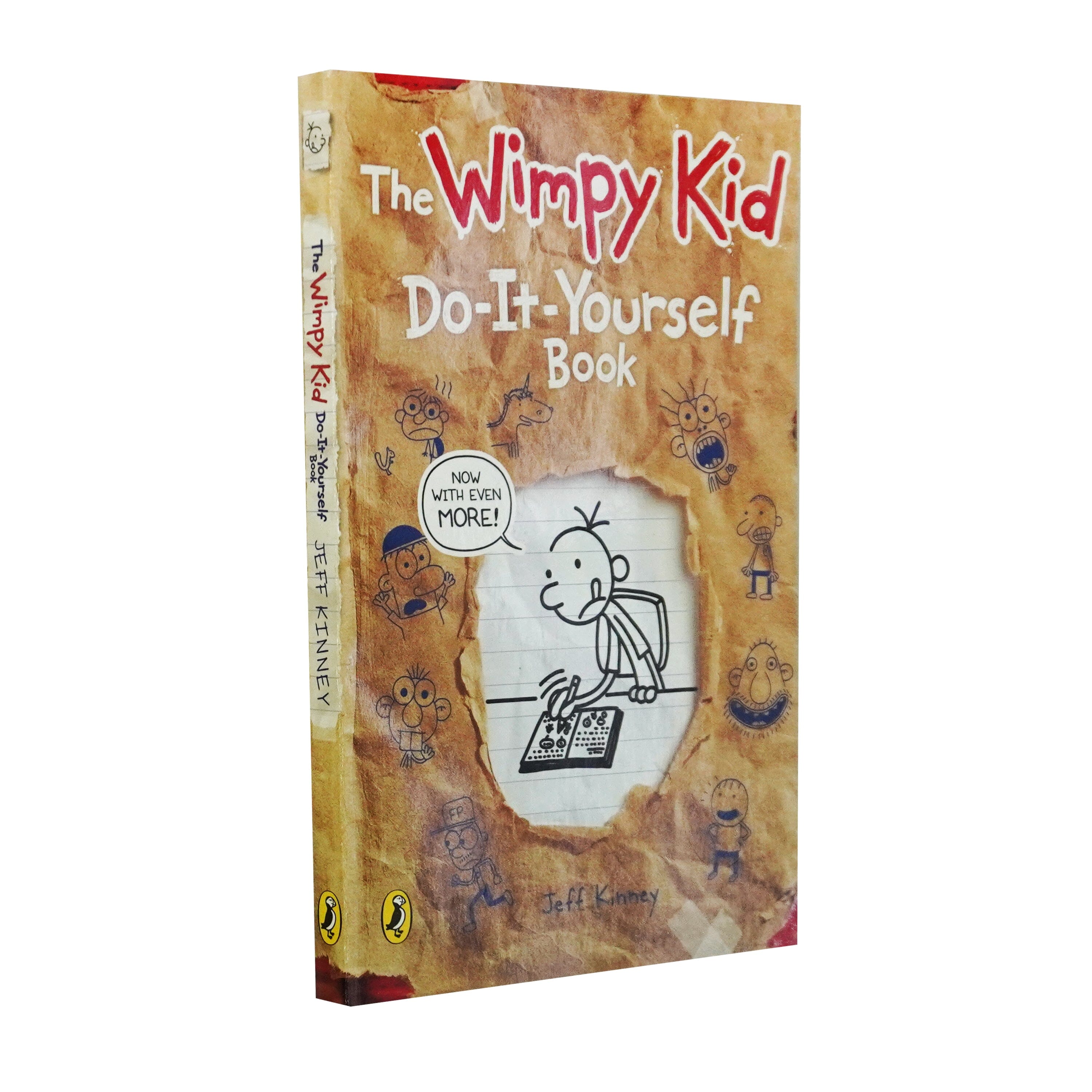 Diary of a Wimpy Kid: Do-It-Yourself Book By Jeff Kinney - Ages 8-10 - Paperback
