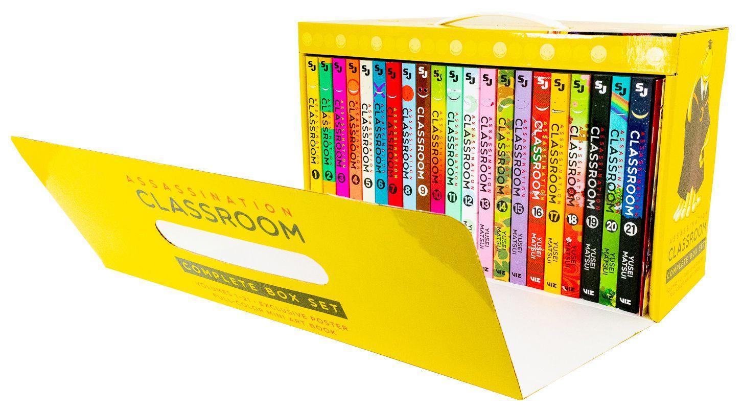 Assassination Classroom by Yusei Matsui: Vol. 1-21 Complete Box Set - Ages 14+ - Paperback