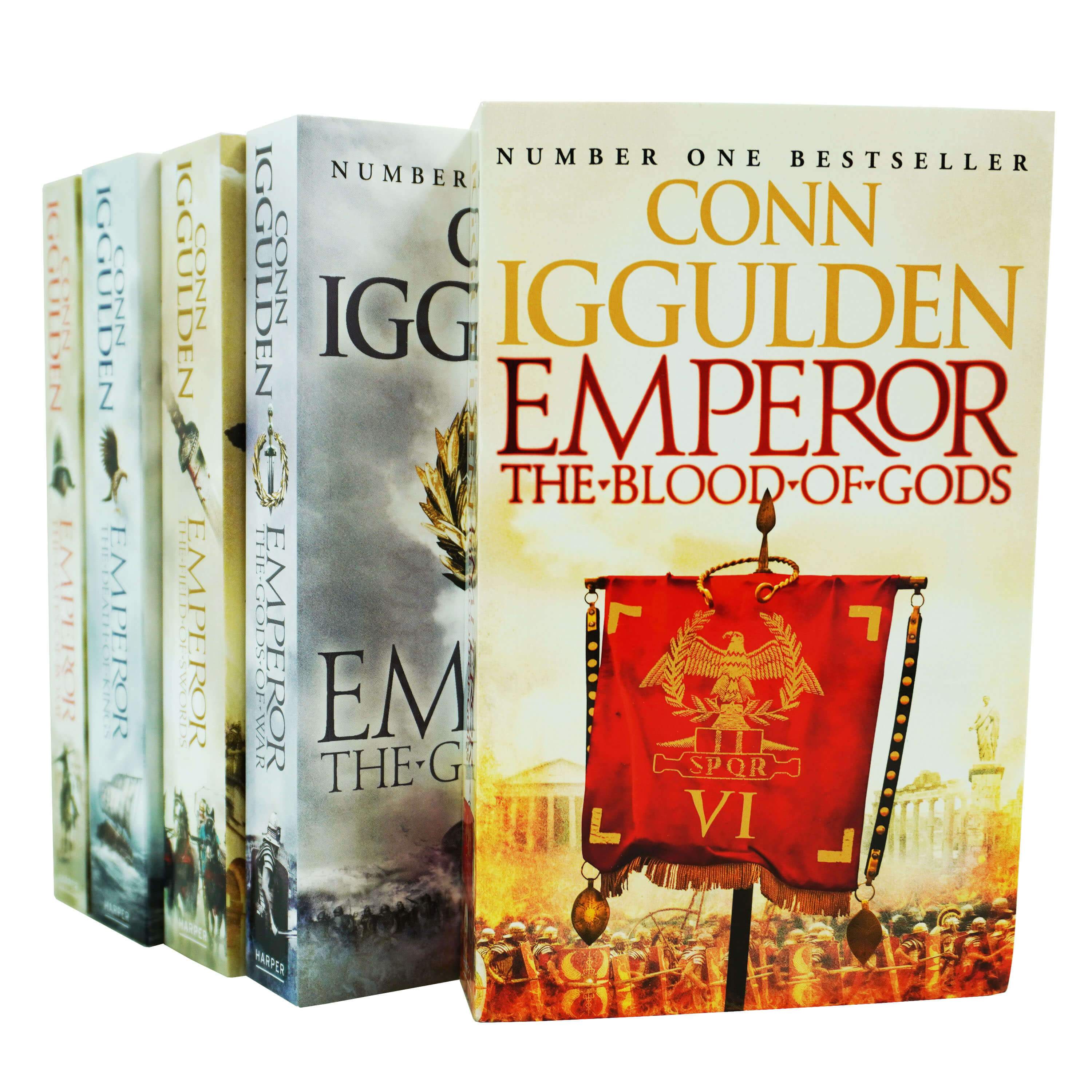Emperor Series 5 Books Collection Set by Conn Iggulden - Adult - Paperback