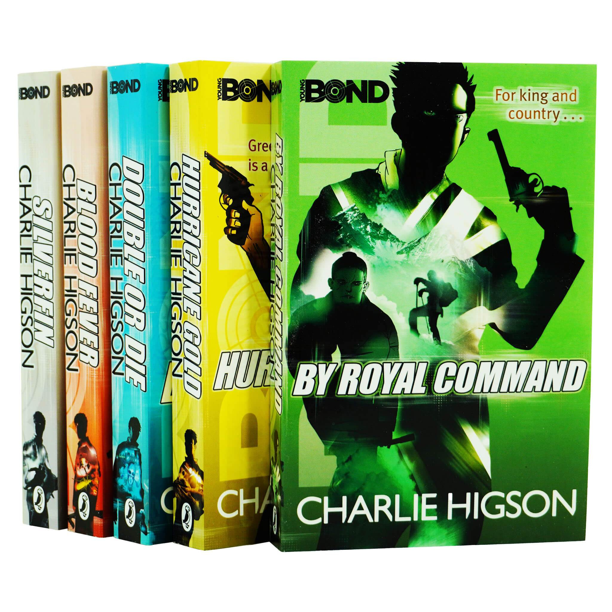 Young Bond Series 5 Books Collection Set By Charlie Higson - Ages 9-14 - Paperback