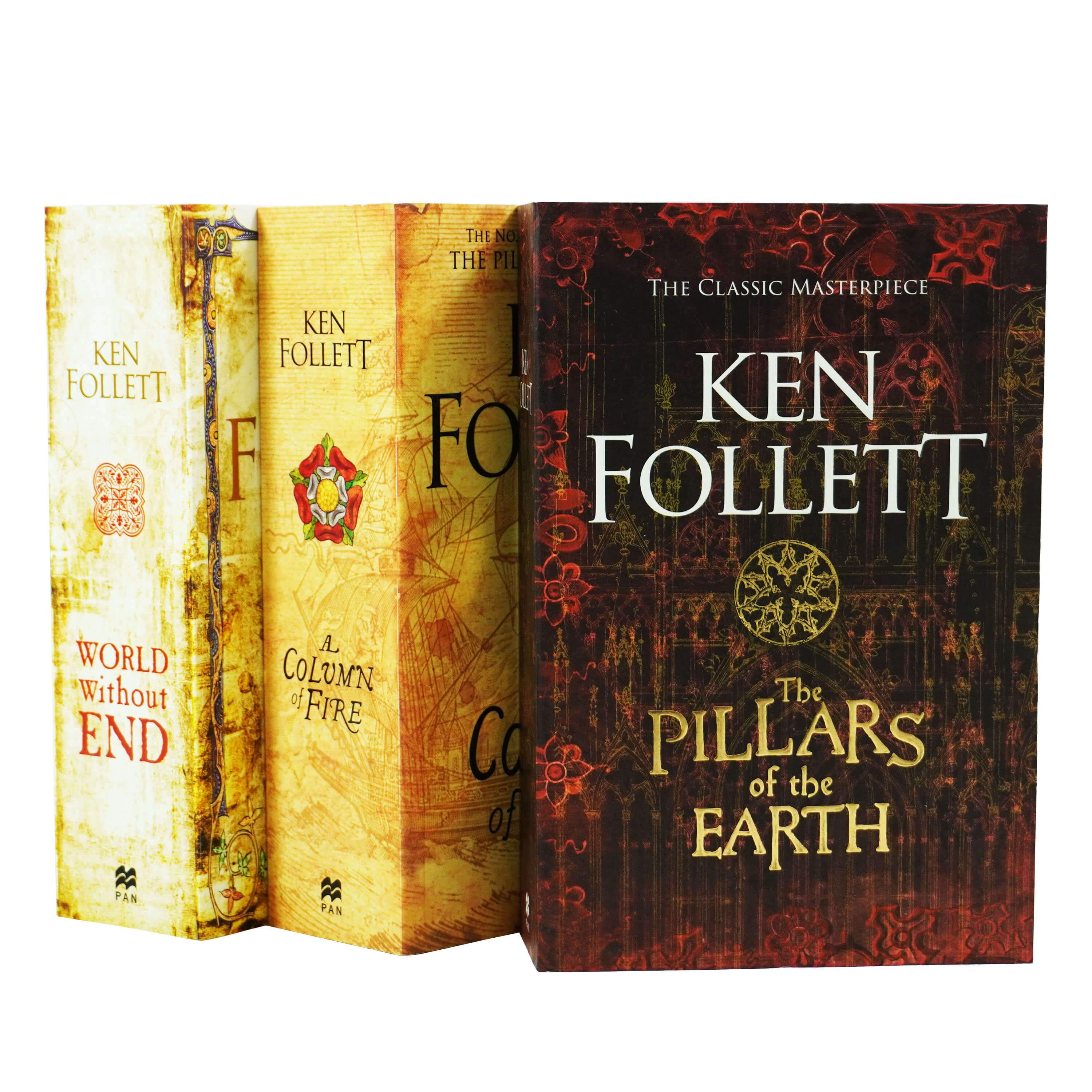 The Pillars of the Earth by Ken Follett: Kingsbridge Series 3 Books Collection Set - Fiction - Paperback