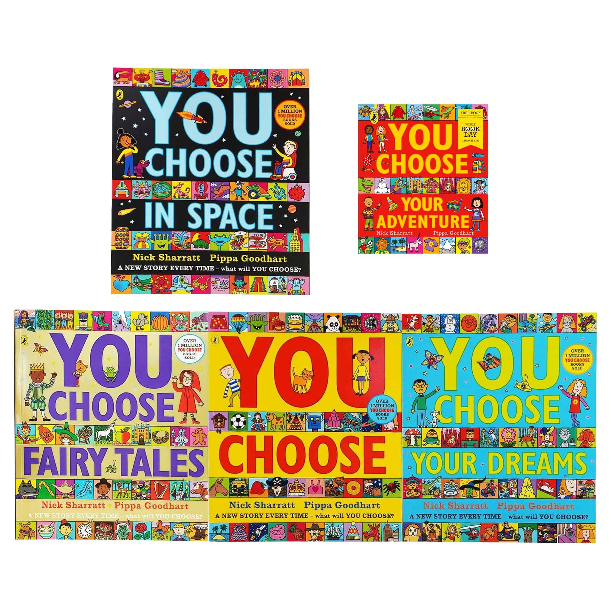 You Choose Series 5 Books Children's Collection Set By Pippa Goodhart - Age 2-6 - Paperback
