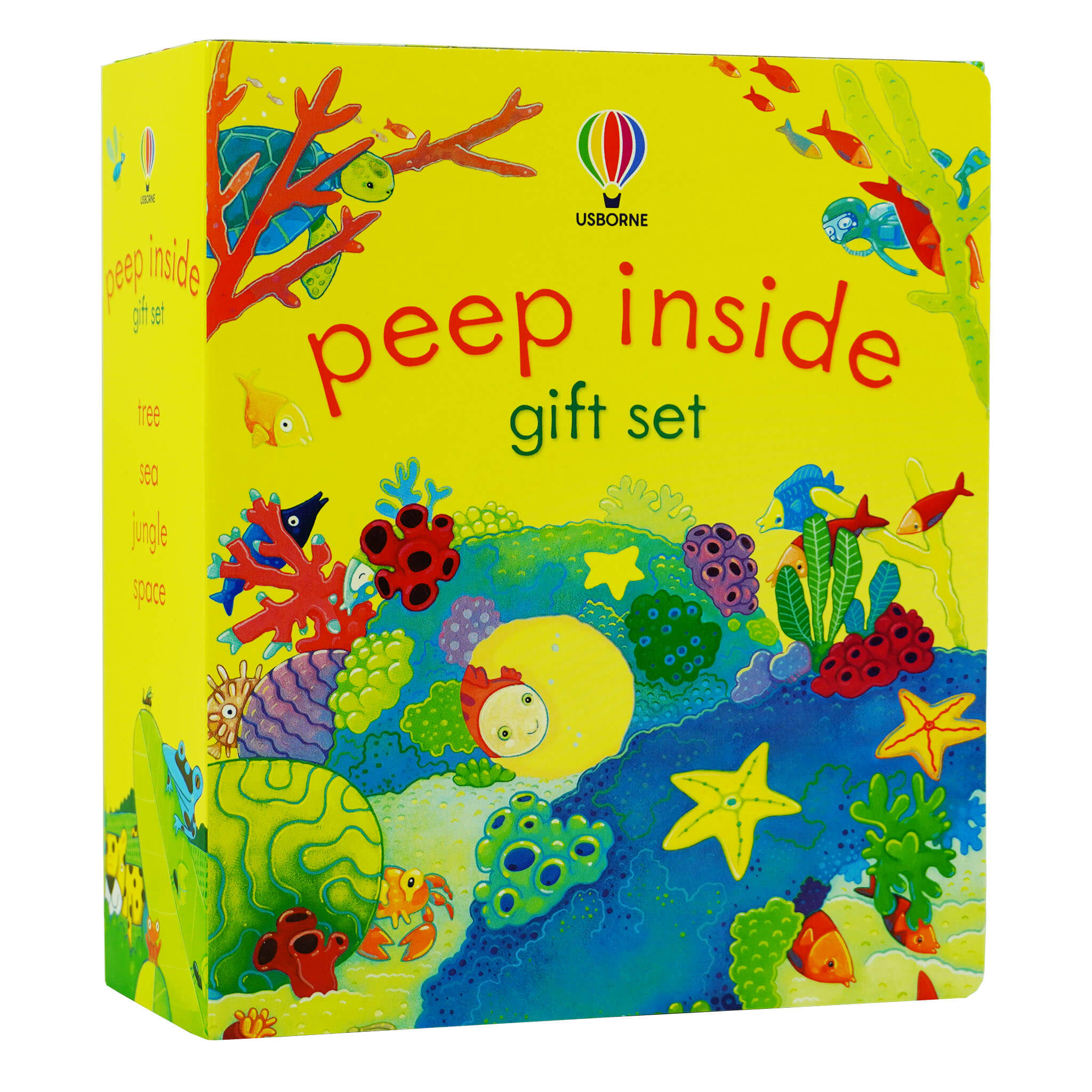 Usborne Peep Inside Gift Set 4 Books By Anna Milbourne �C Ages 3+ - Board Book