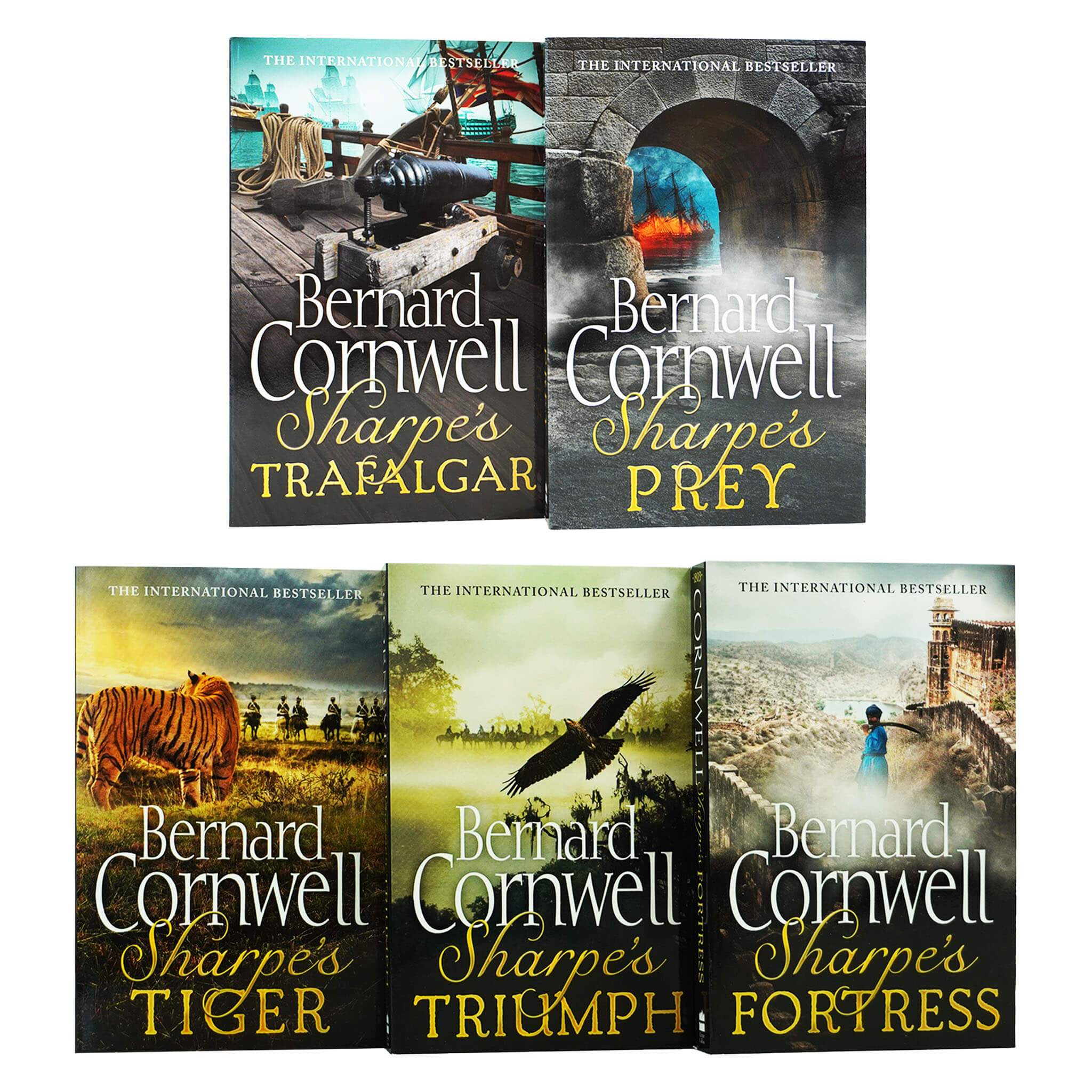 Sharpe by Bernard Cornwell: Books 1-5 Collection Set - Fiction - Paperback