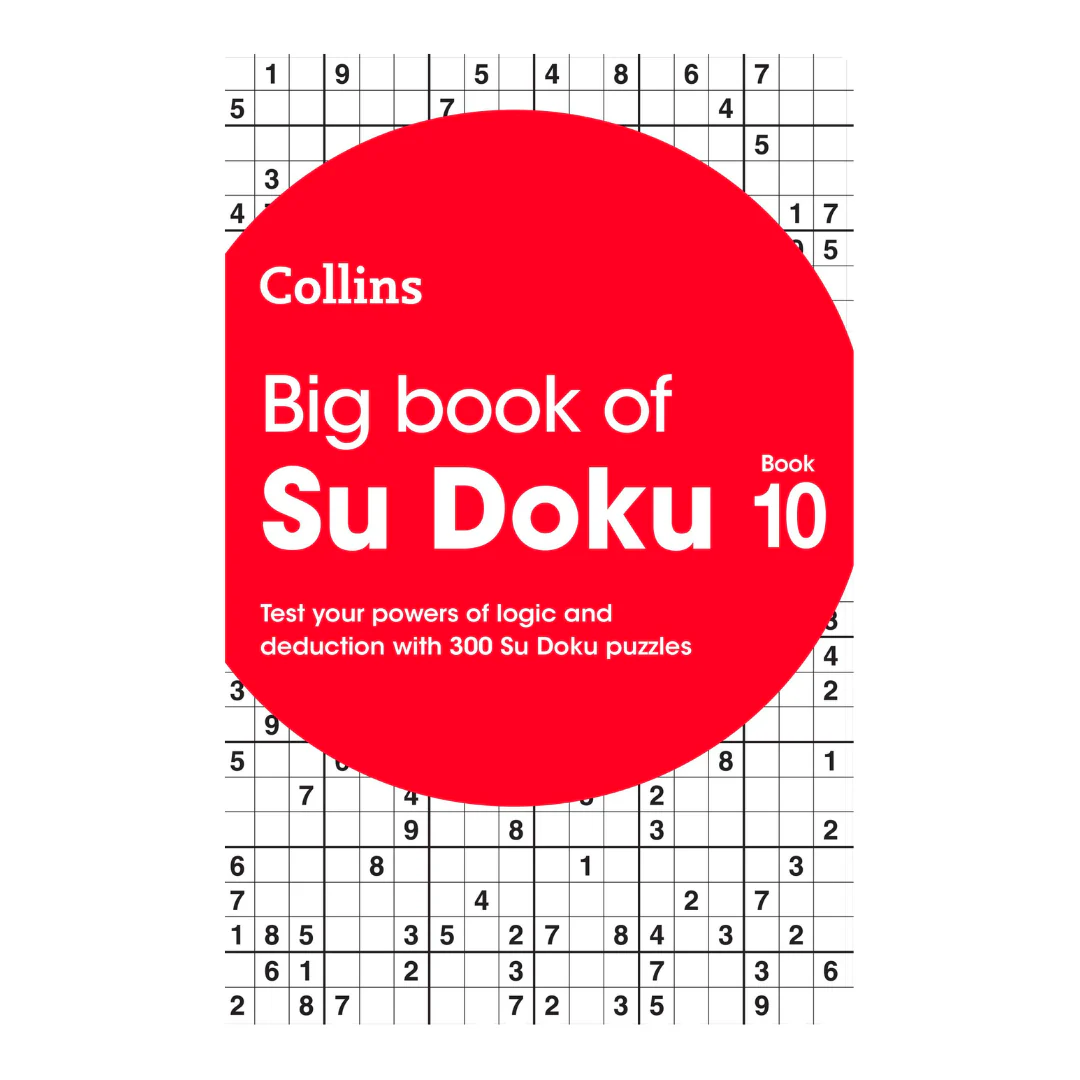 Big Book of Su Doku 10: 300 Su Doku puzzles (Collins Su Doku)