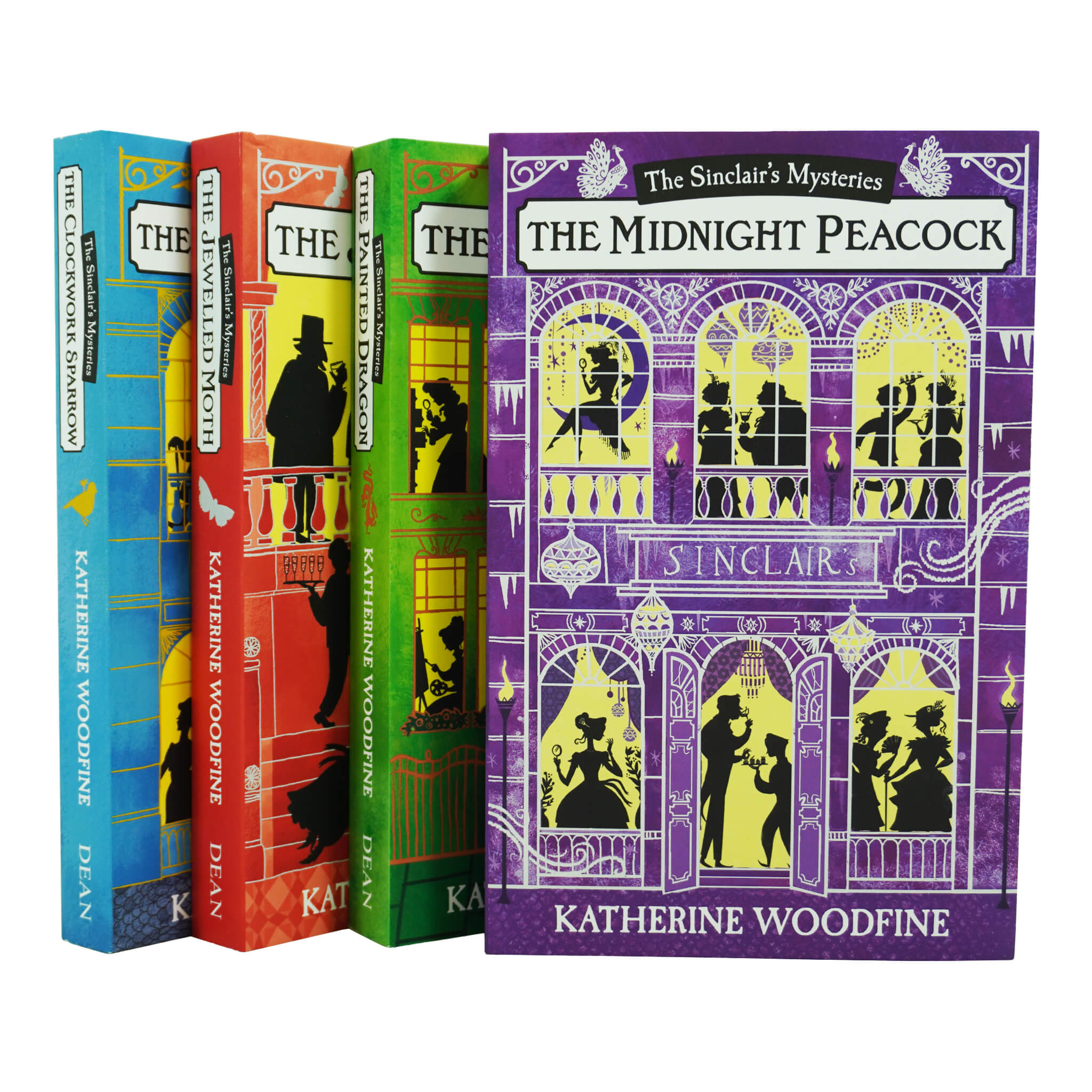 The Sinclairs Mysteries 4 Book Collection By Katherine Woodfine - Ages 9-14 - Paperback
