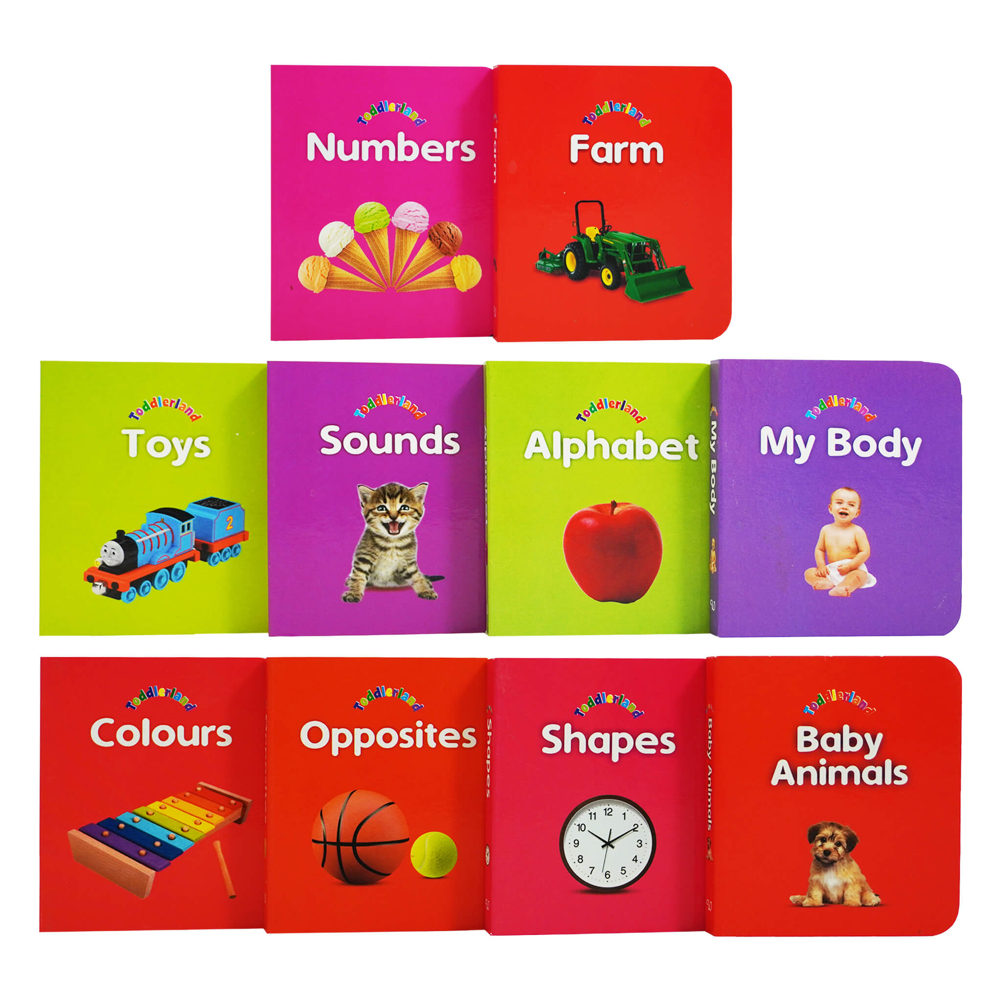 My First Little Library 10 Books Children Collection Set - Ages 0-5 - Board Book