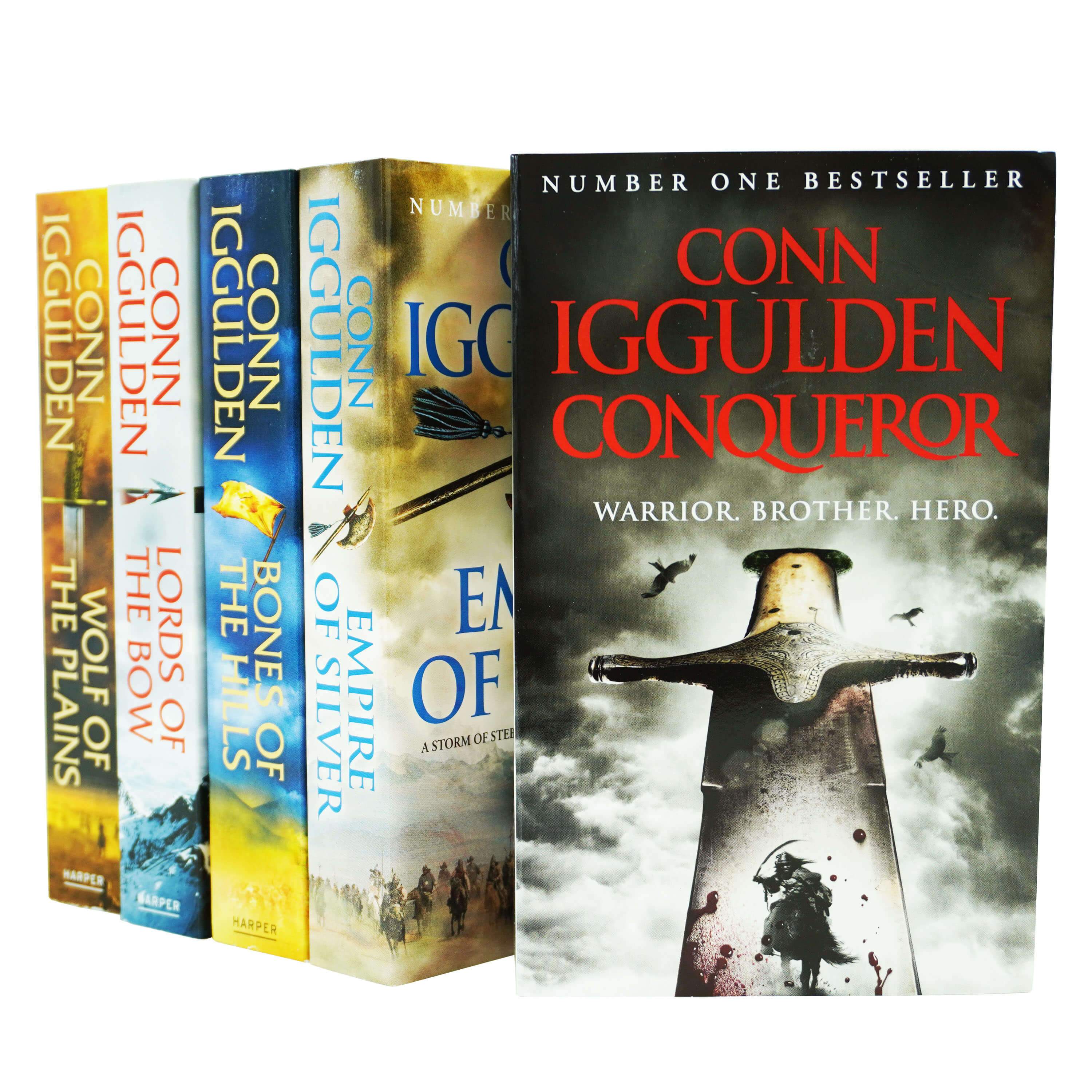 Conqueror Series 5 Books Collection Set by Conn Iggulden - Adult - Paperback
