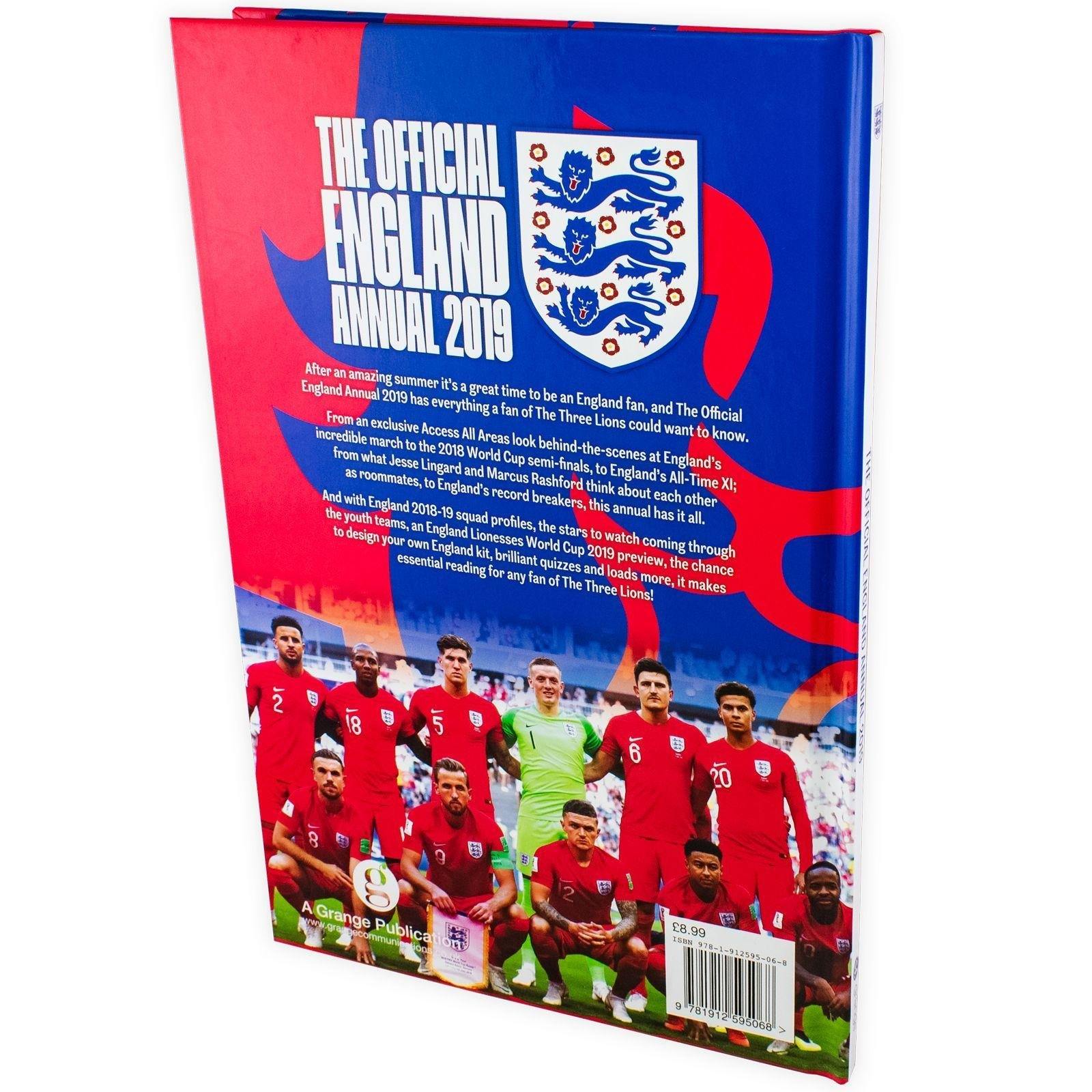 The Official England Annual 2019 - Hardback