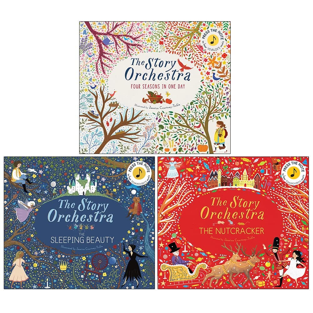 The Story Orchestra Series By Jessica Courtney-Tickle 3 Books Collection Set - Age 3+ - Hardback