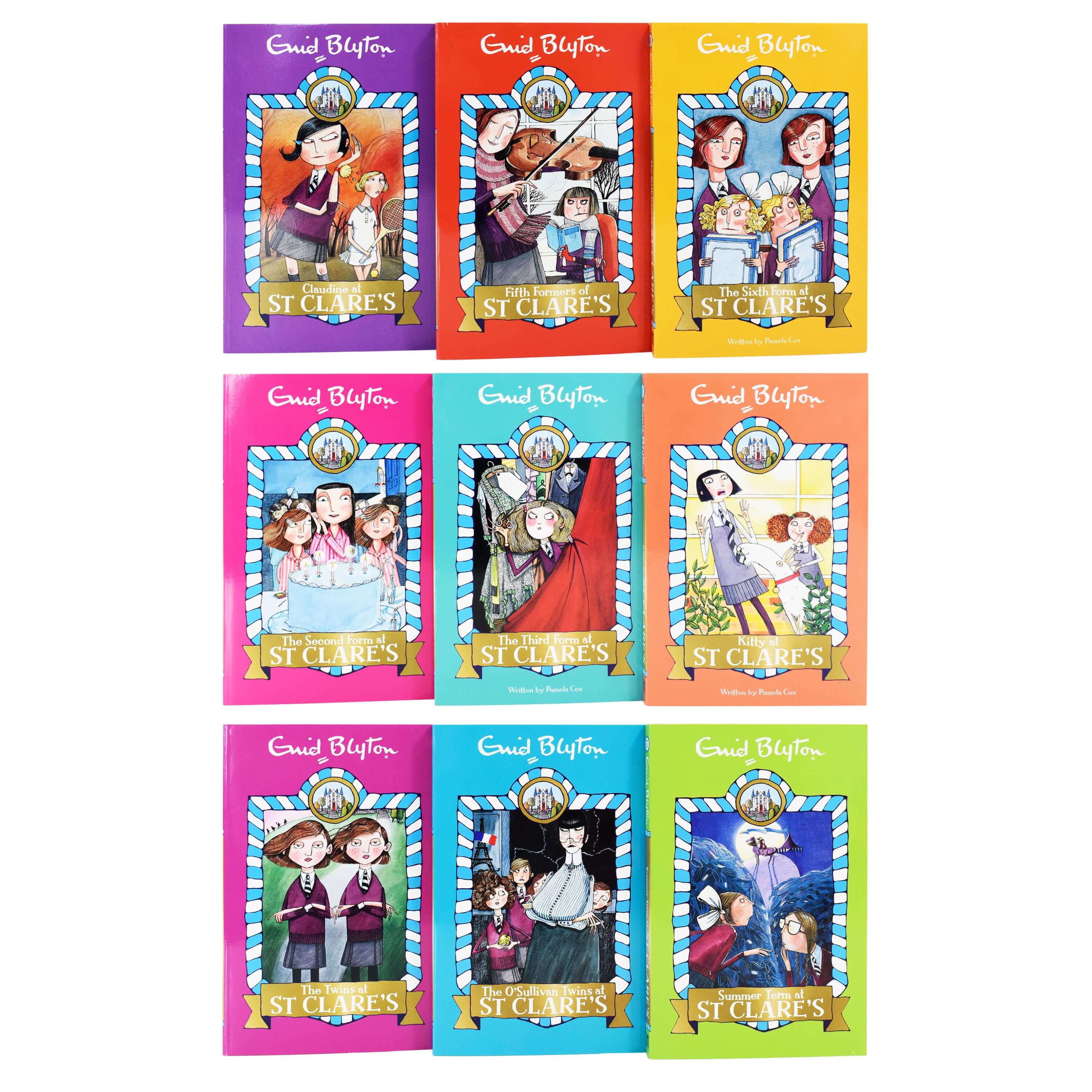 St Clare's Collection 9 Books Box Set By Enid Blyton �C Ages 9-14 - Paperback
