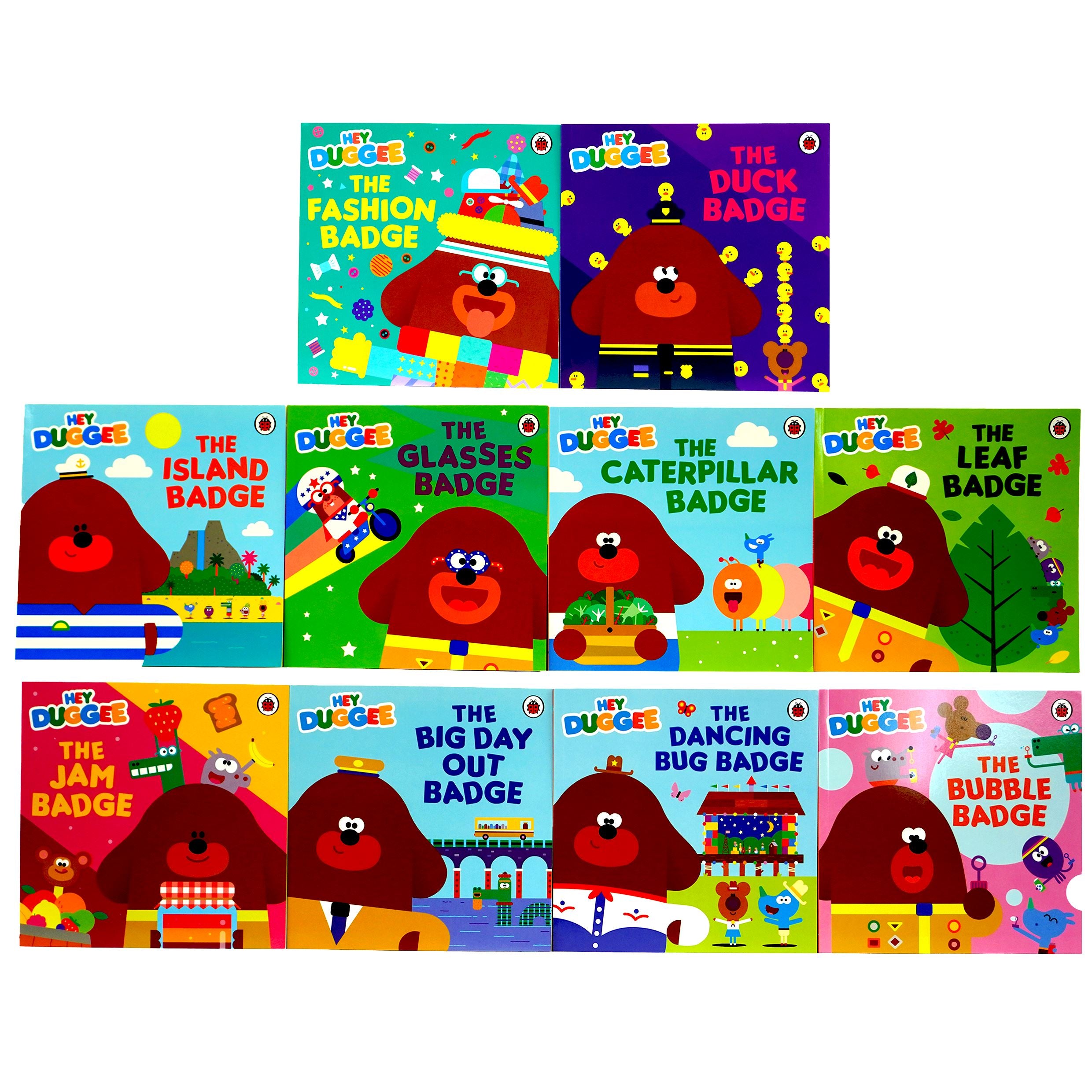Hey Duggee: Duggee's Brilliant 10 Books Books Set - Ages 2-6 - Paperback