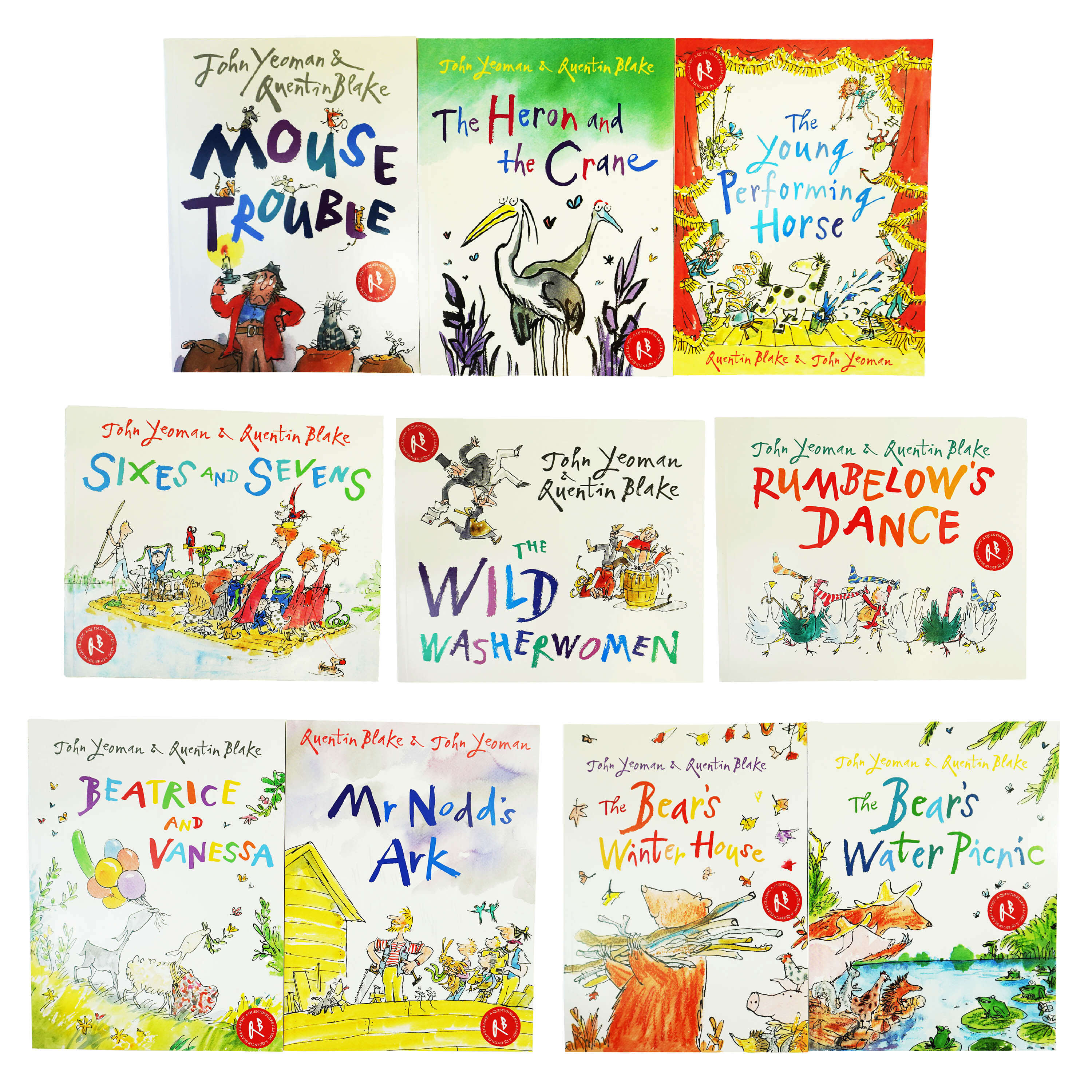 Classic Stories by John Yeoman & Quentin Blake 10 Books Collection Set - Ages 5+ - Paperback