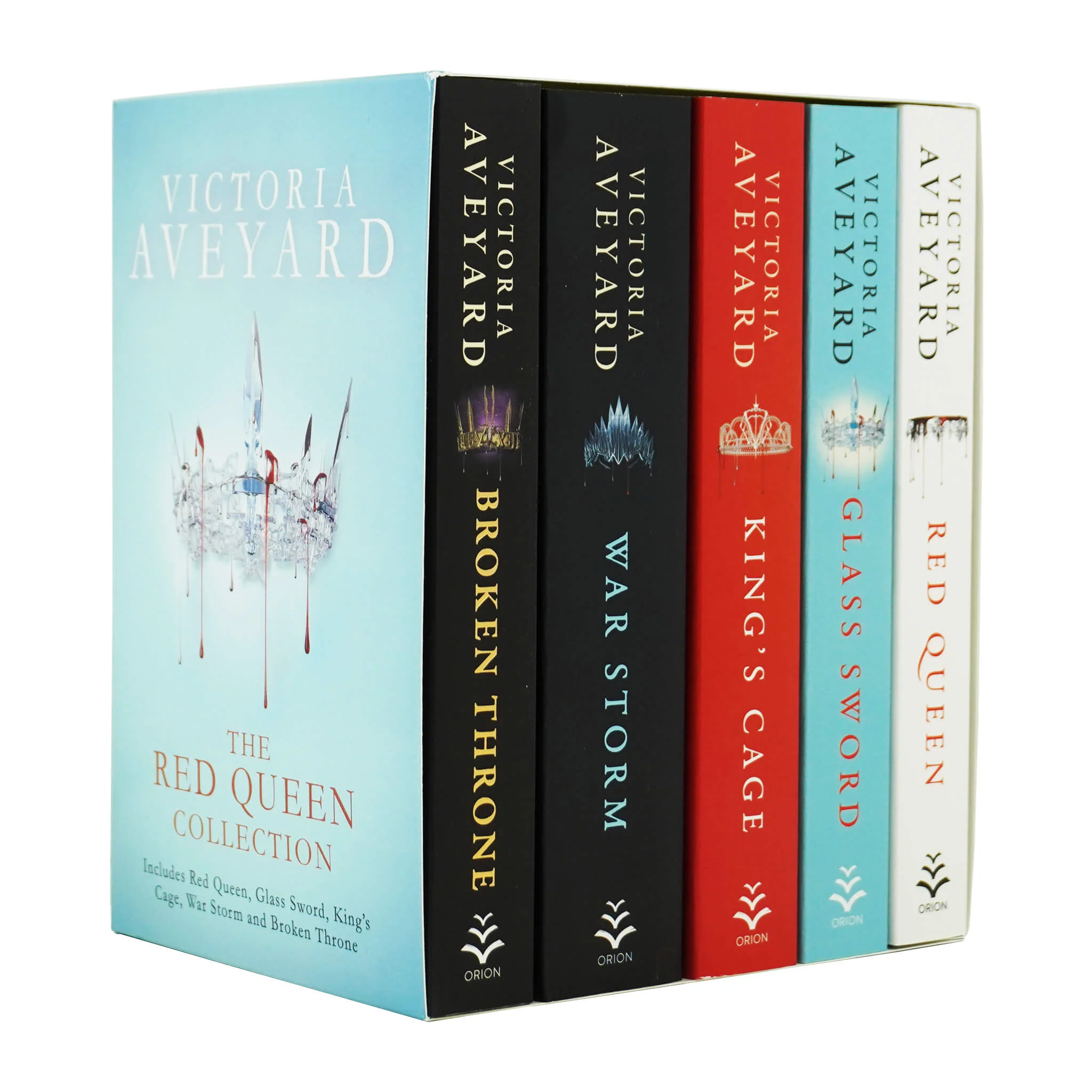 Victoria Aveyard Red Queen Series 5 Books Collection Set - Young Adult - Paperback