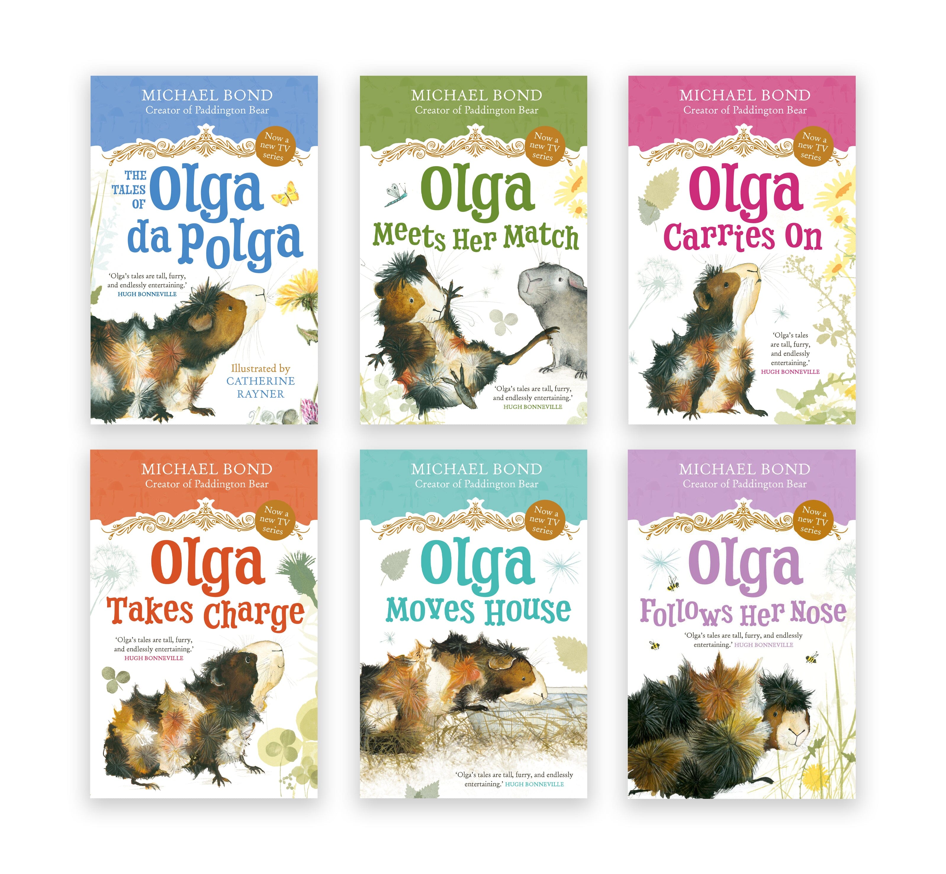 Olga Da Polga Series by Michael Bond 6 Books Collection Set - Ages 5-7 - Paperback
