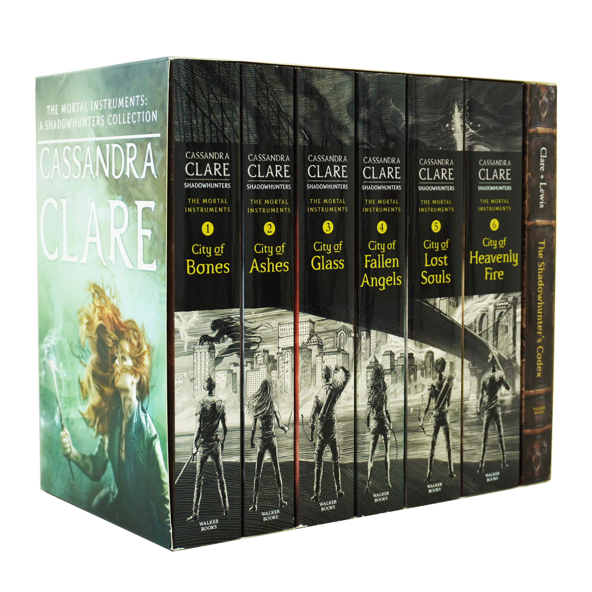 Shadowhunters by Cassandra Clare - The Mortal Instruments 7 Books Box Set - Ages 14+ - Paperback