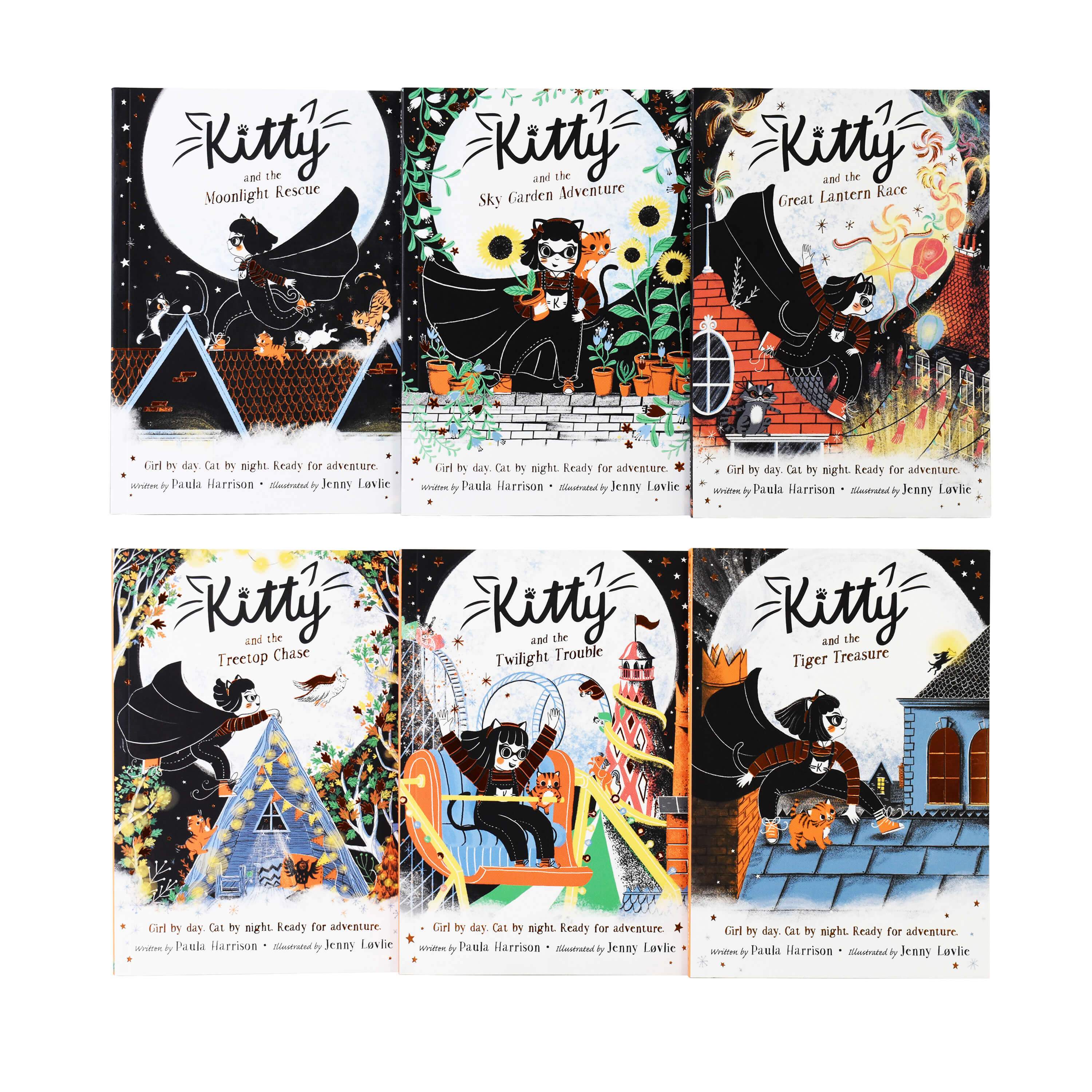 Kitty's Superhero Adventures by Paula Harrison 6 Books Collection - Ages 5+ - Paperback