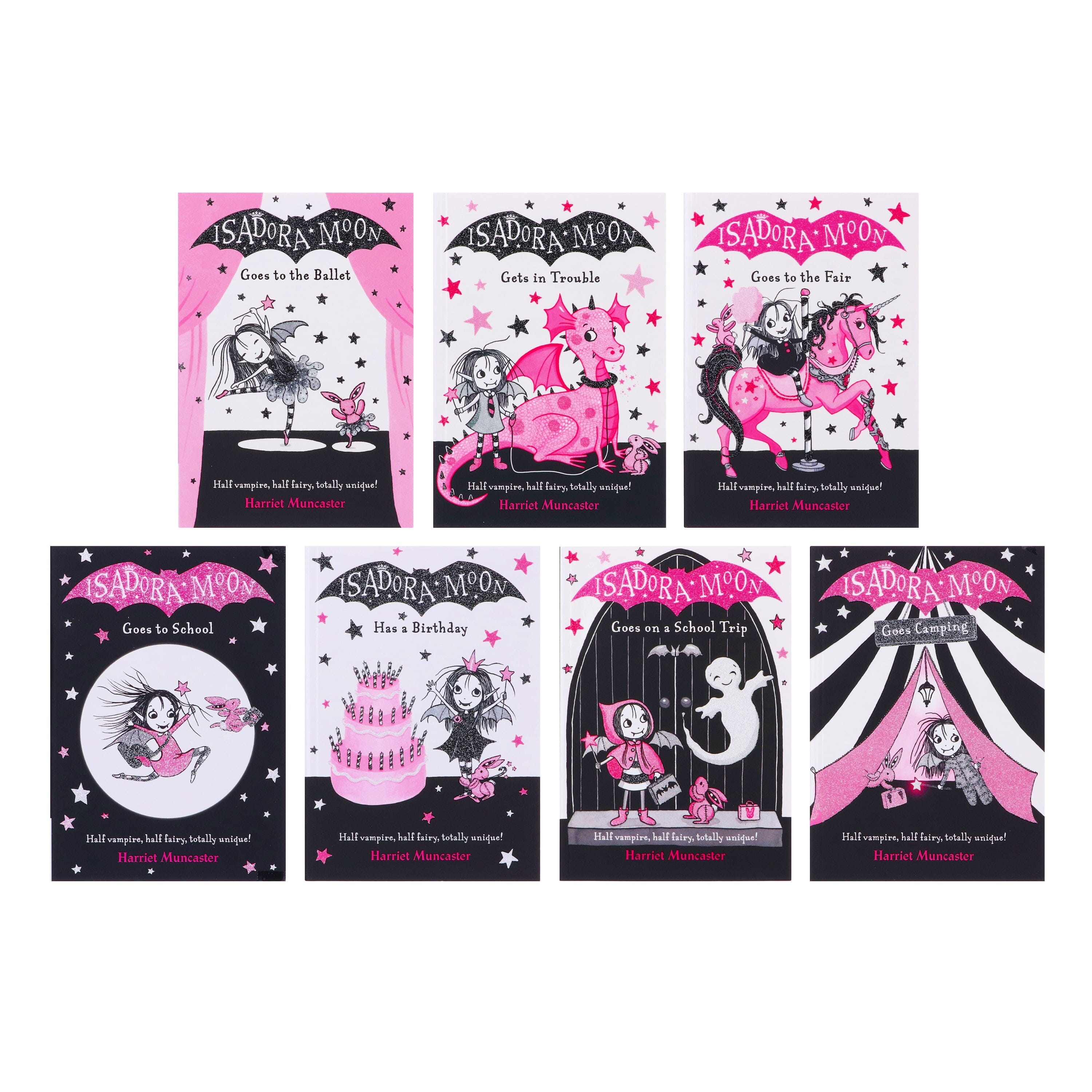 Isadora Moon by Harriet Muncaster 7 Books Collection Set - Ages 5-7 - Paperback