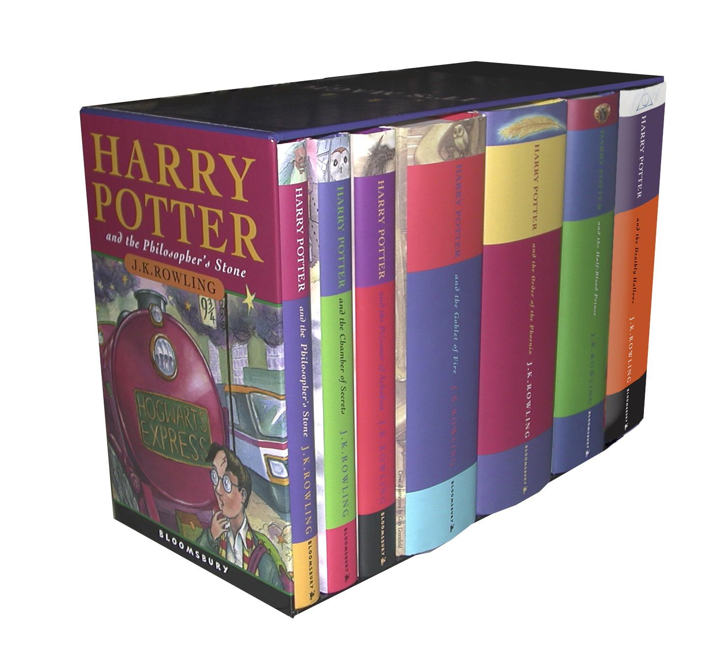 Harry Potter Hardcover Box Set (Books 1-7) (Children's Edition) Hardcover
