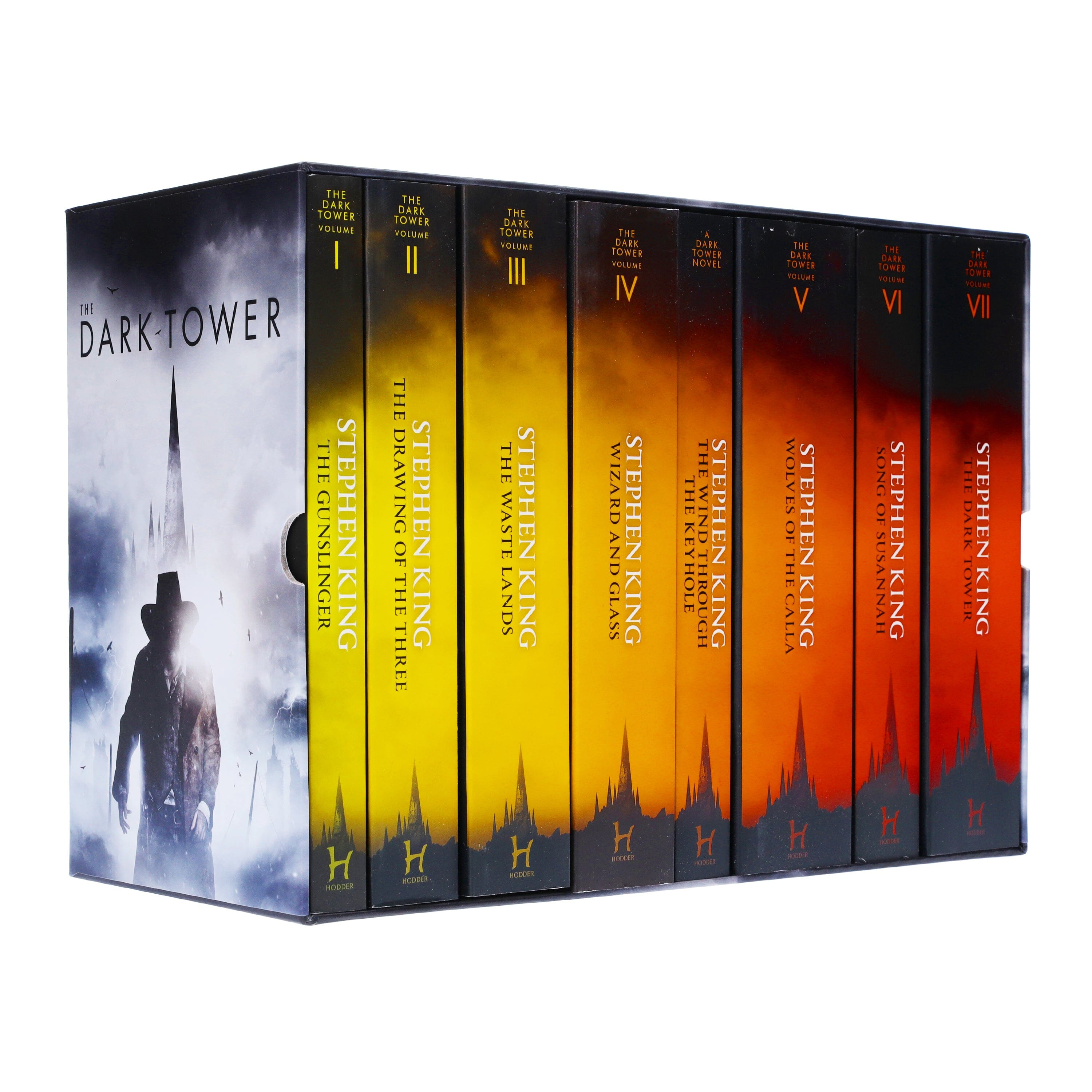 The Dark Tower by Stephen King: Complete Series 8 Books Box Set - Fiction - Paperback