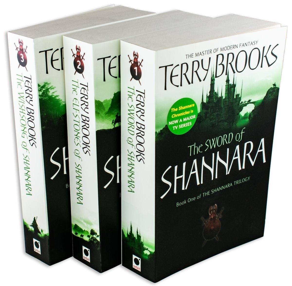 The Sword of Shannara Trilogy by Terry Brooks 3 Book Collection Set - Fiction - Paperback