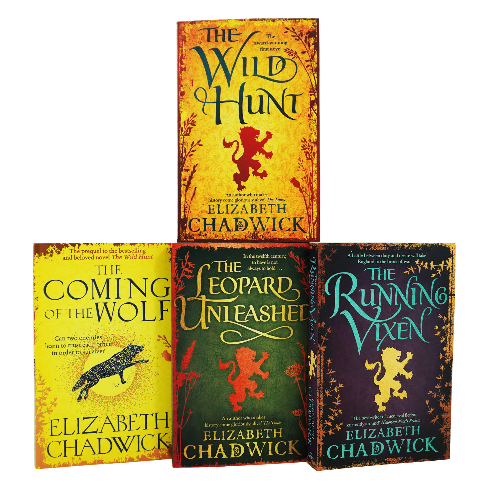 The Wild Hunt Series 4 Books Collection Set by Elizabeth Chadwick - Fiction - Paperback
