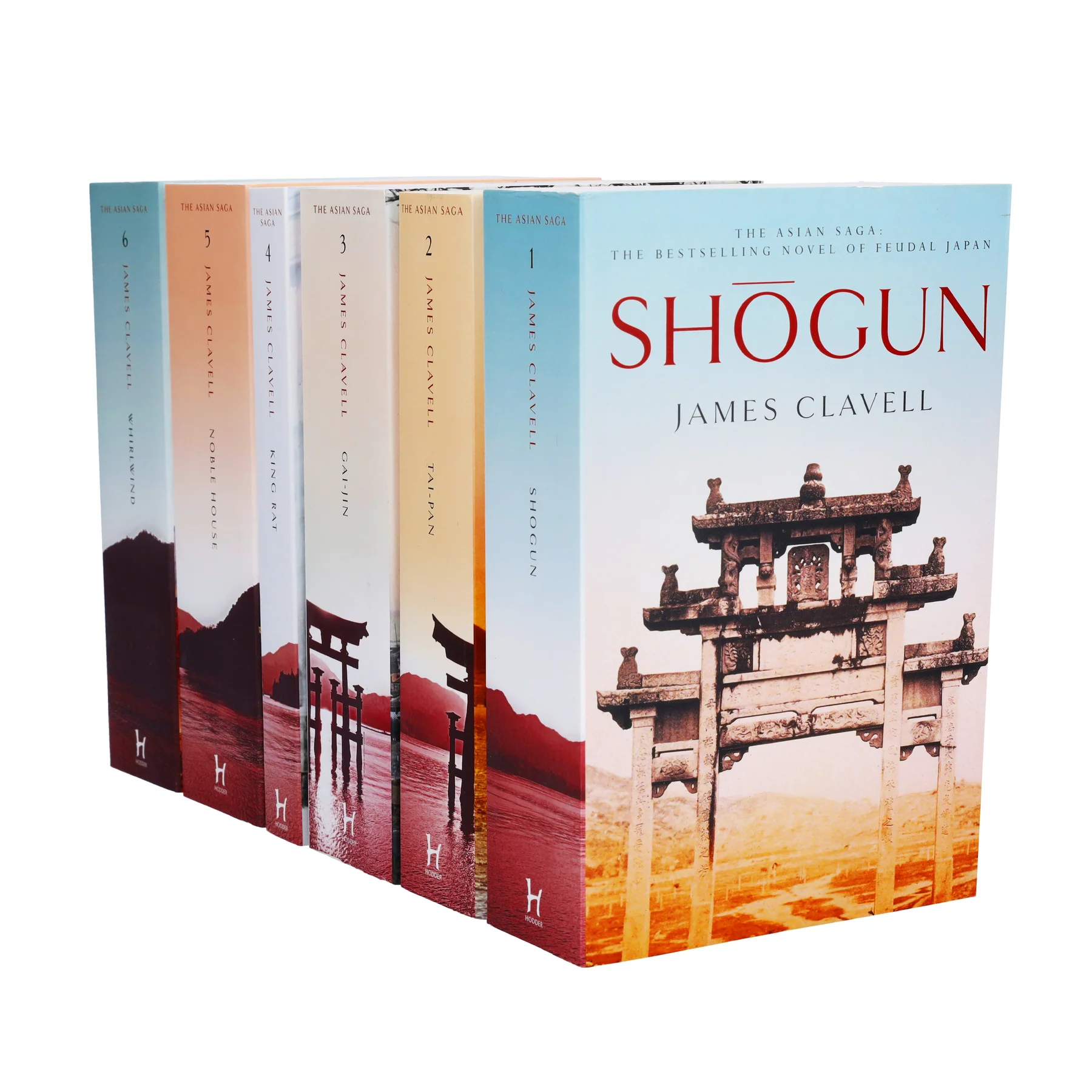 The Asian Saga Series By James Clavell 6 Books Collection Set - Fiction - Paperback
