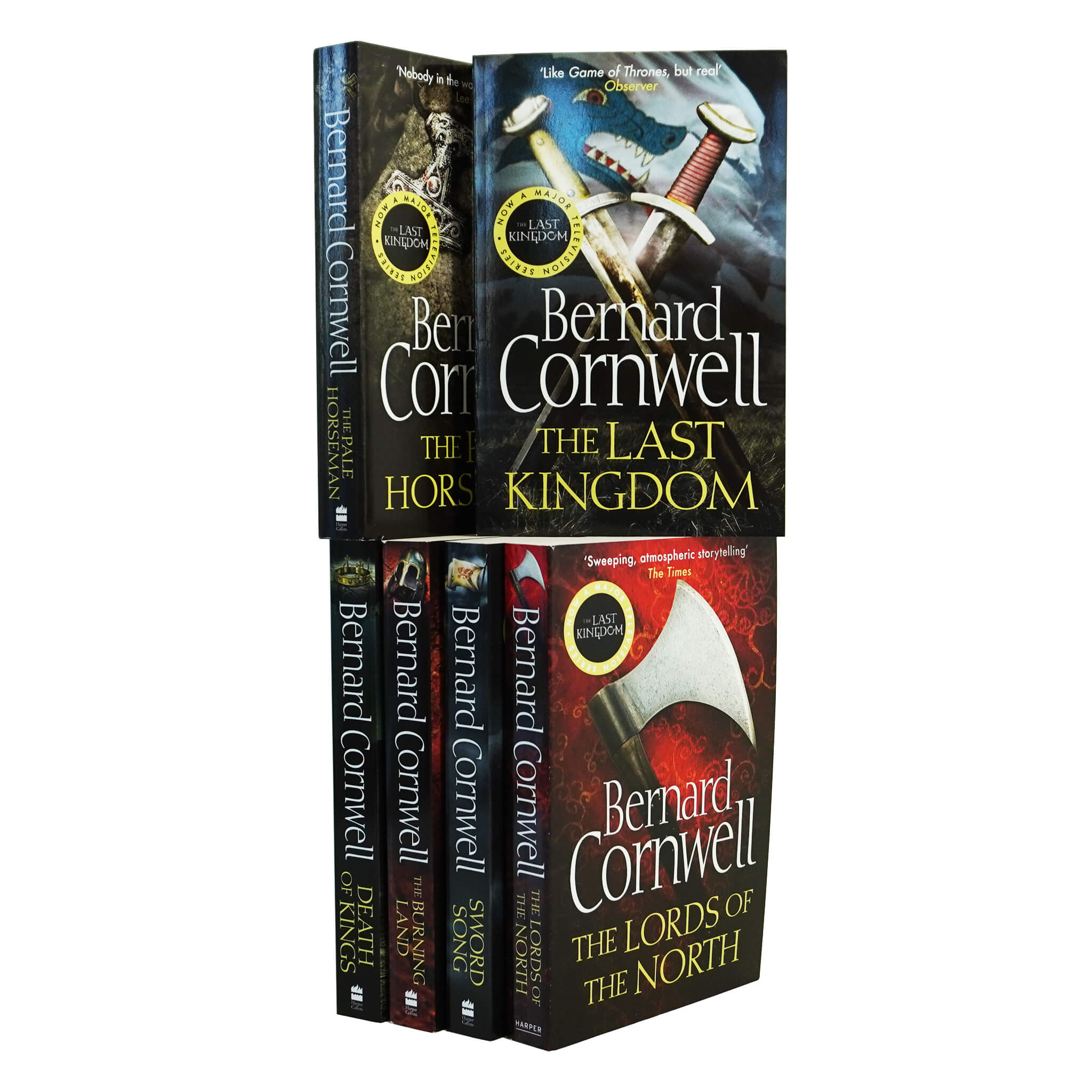 The Last Kingdom by Bernard Cornwell: Books 1-6 Collection 6 Book Set - Fiction - Paperback