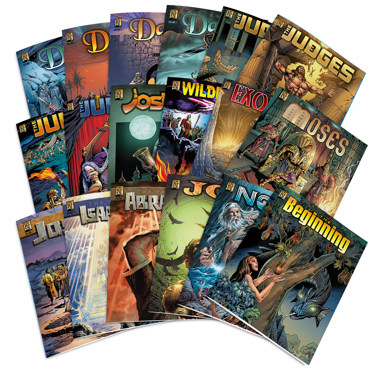 Old Testament Comics Pack 1