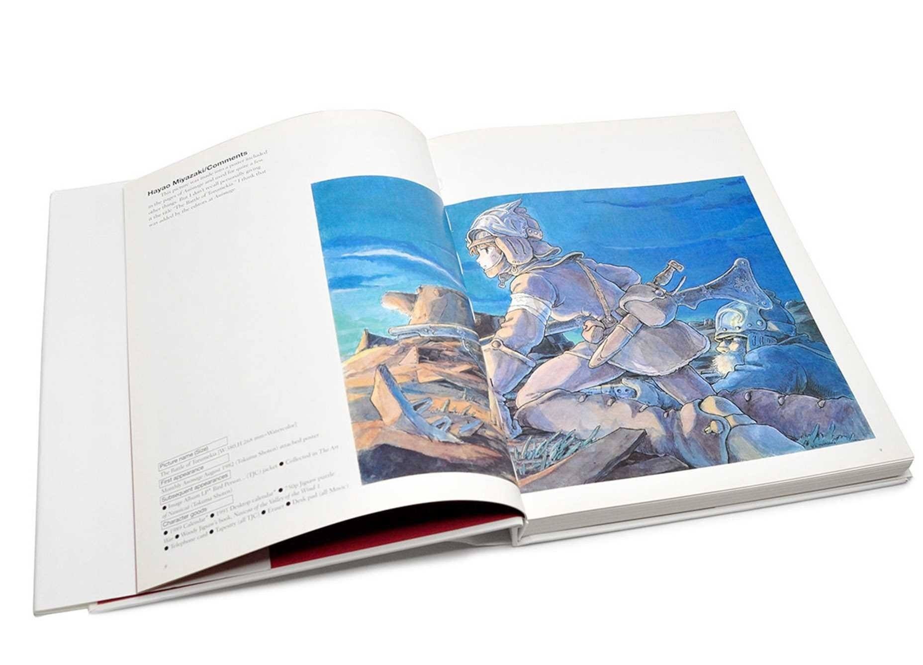The Art Of Nausicaa Valley Of The Wind by Hayao Miyazaki (Studio Ghibli) - Non-Fiction - Hardback
