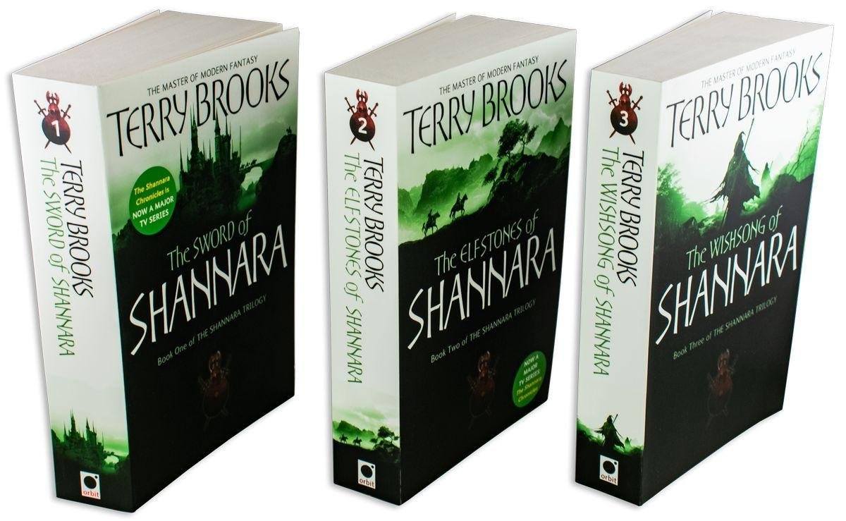 The Sword of Shannara Trilogy by Terry Brooks 3 Book Collection Set - Fiction - Paperback