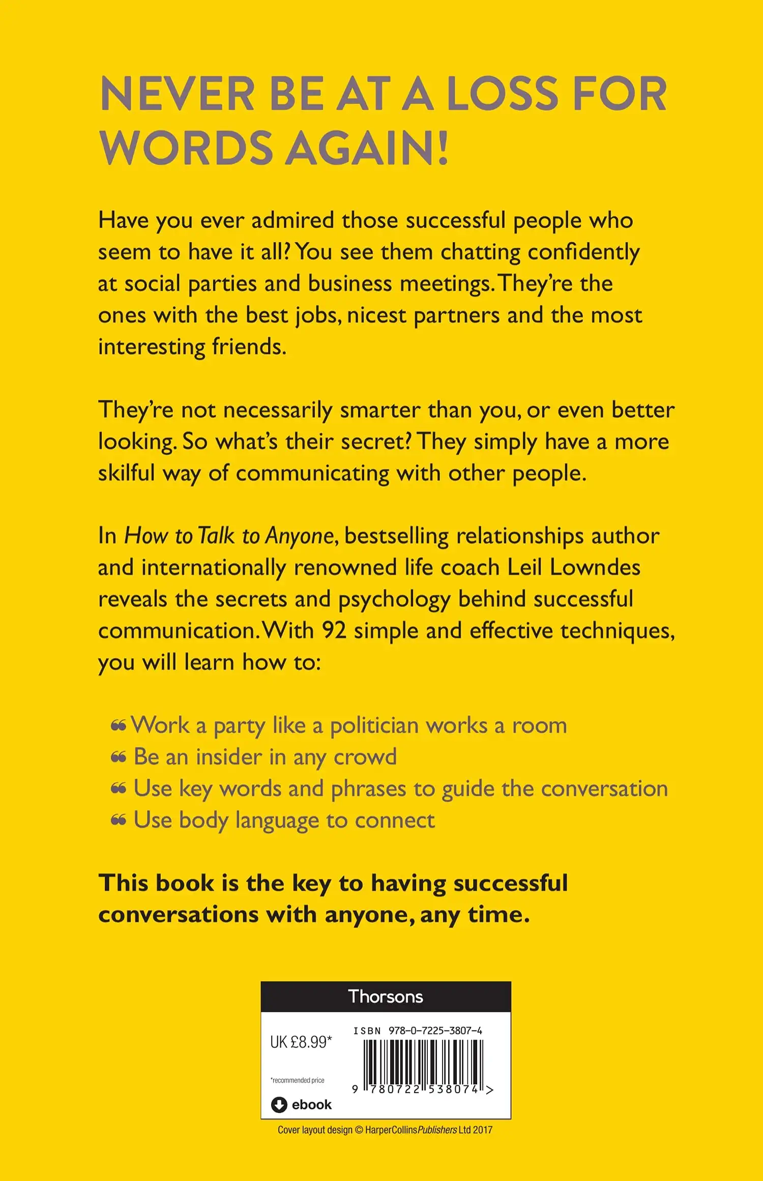 How to Talk to Anyone