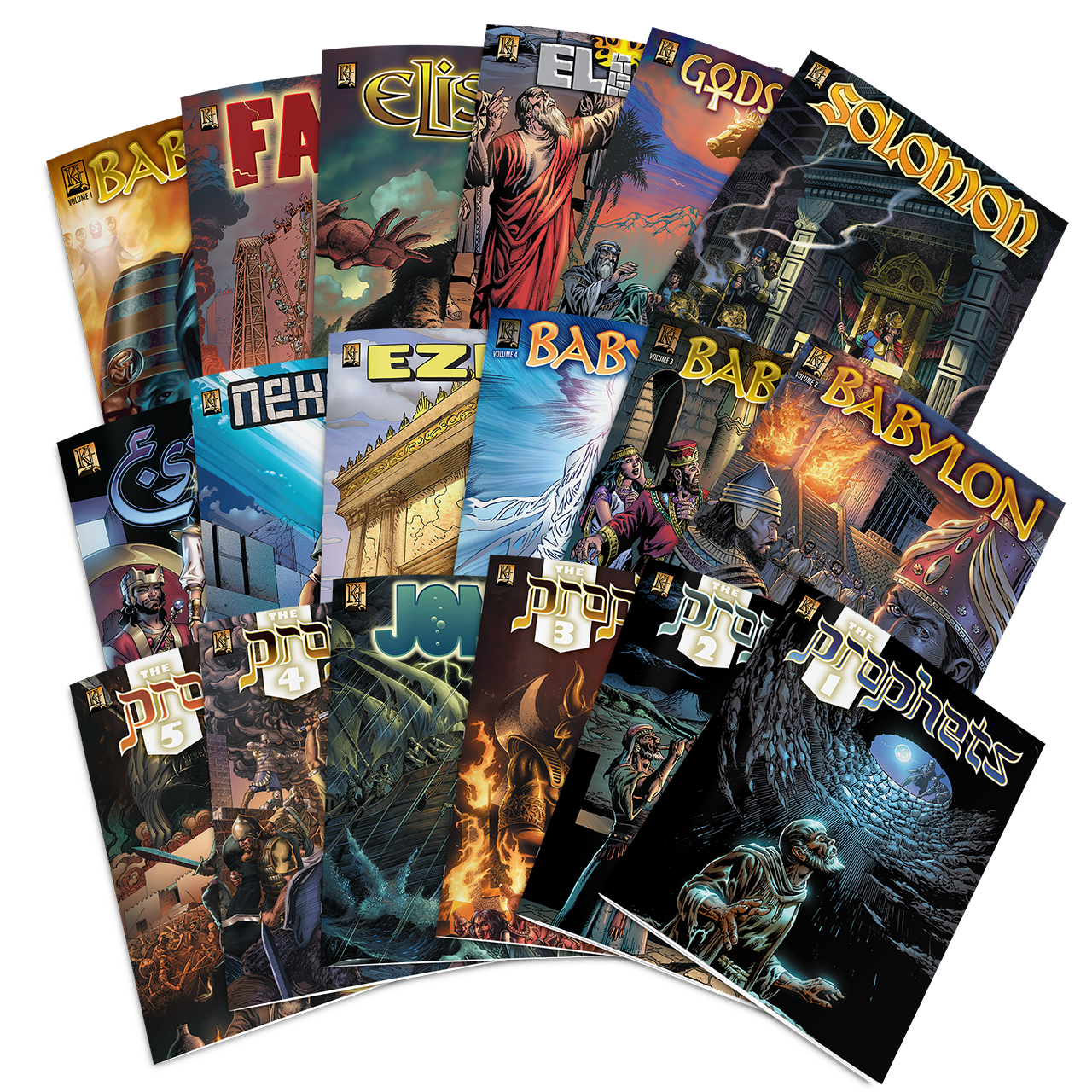 Old Testament Comics Pack 2