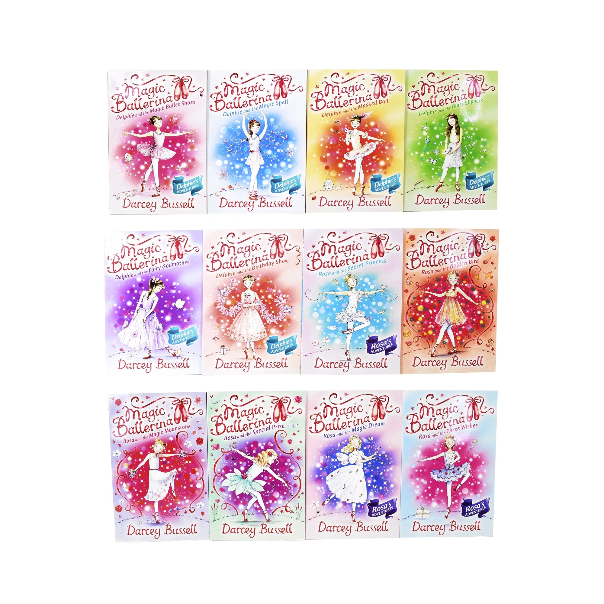 Magic Ballerina 22 Book Collection Set by Darcey Bussel - Ages 7-9 - Paperback