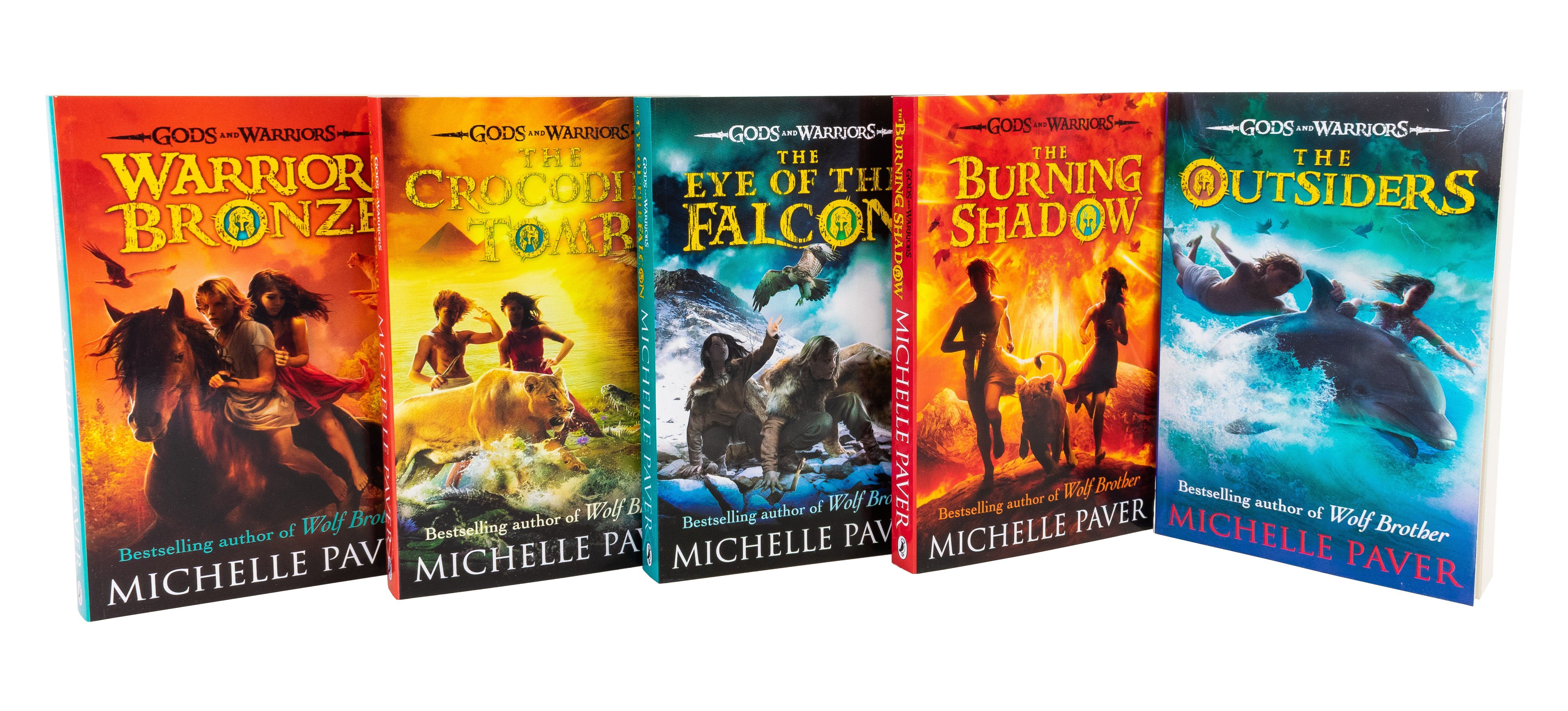 Gods and Warriors Series Collection 5 Books Set - Ages 9-14 - Paperback - Michelle Paver
