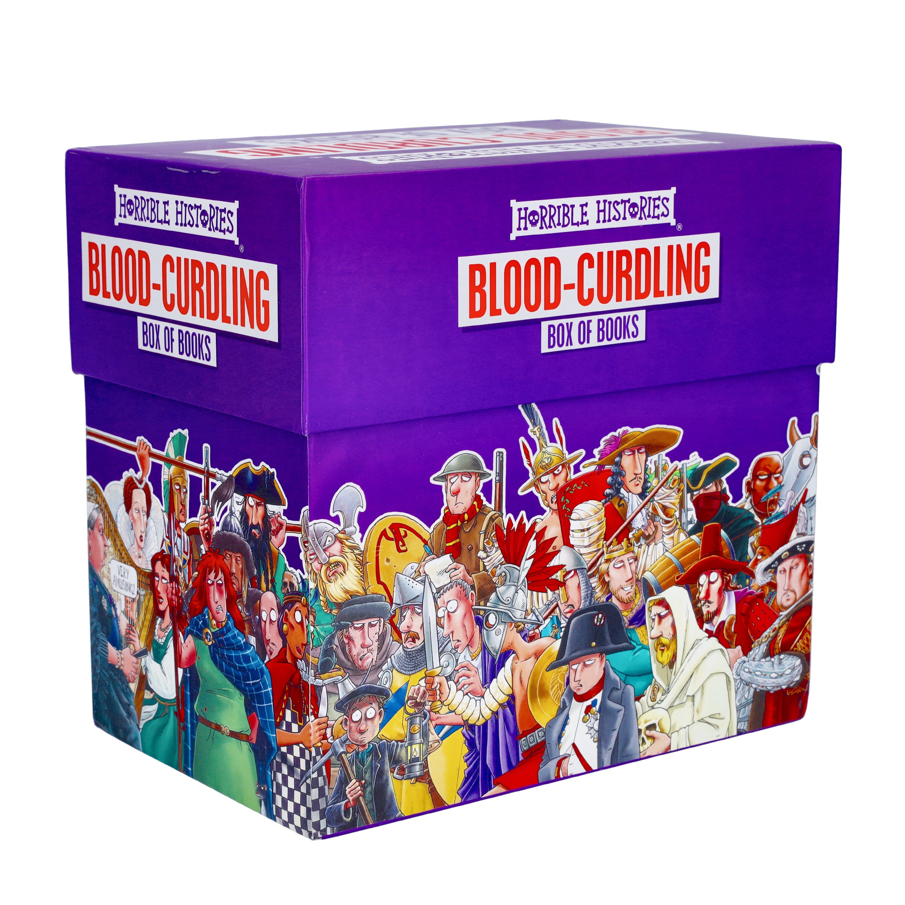 Horrible Histories Blood Curdling 20 Books Collection By Terry Deary - Ages 9-14 - Paperback