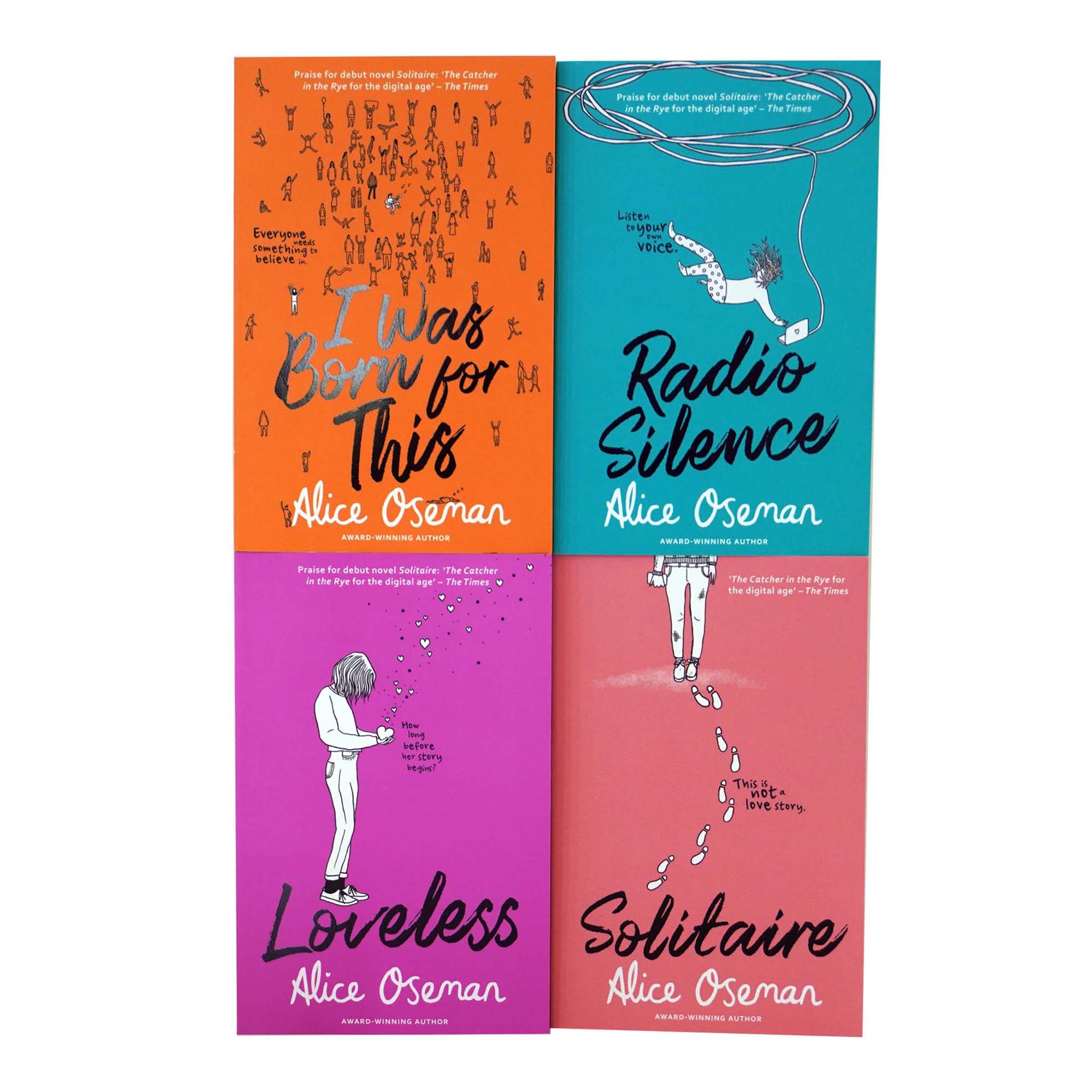 Alice Oseman 4 Books Collection Box Set - Ages 13+ - Paperback