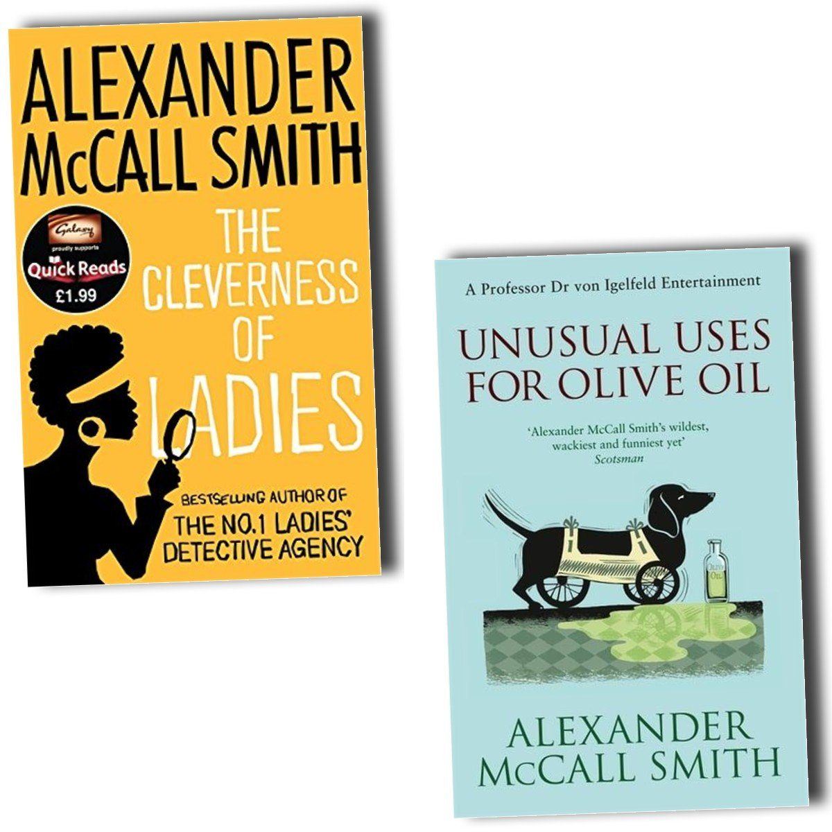 Alexander McCall Smith 2 Books - Adult - Paperback