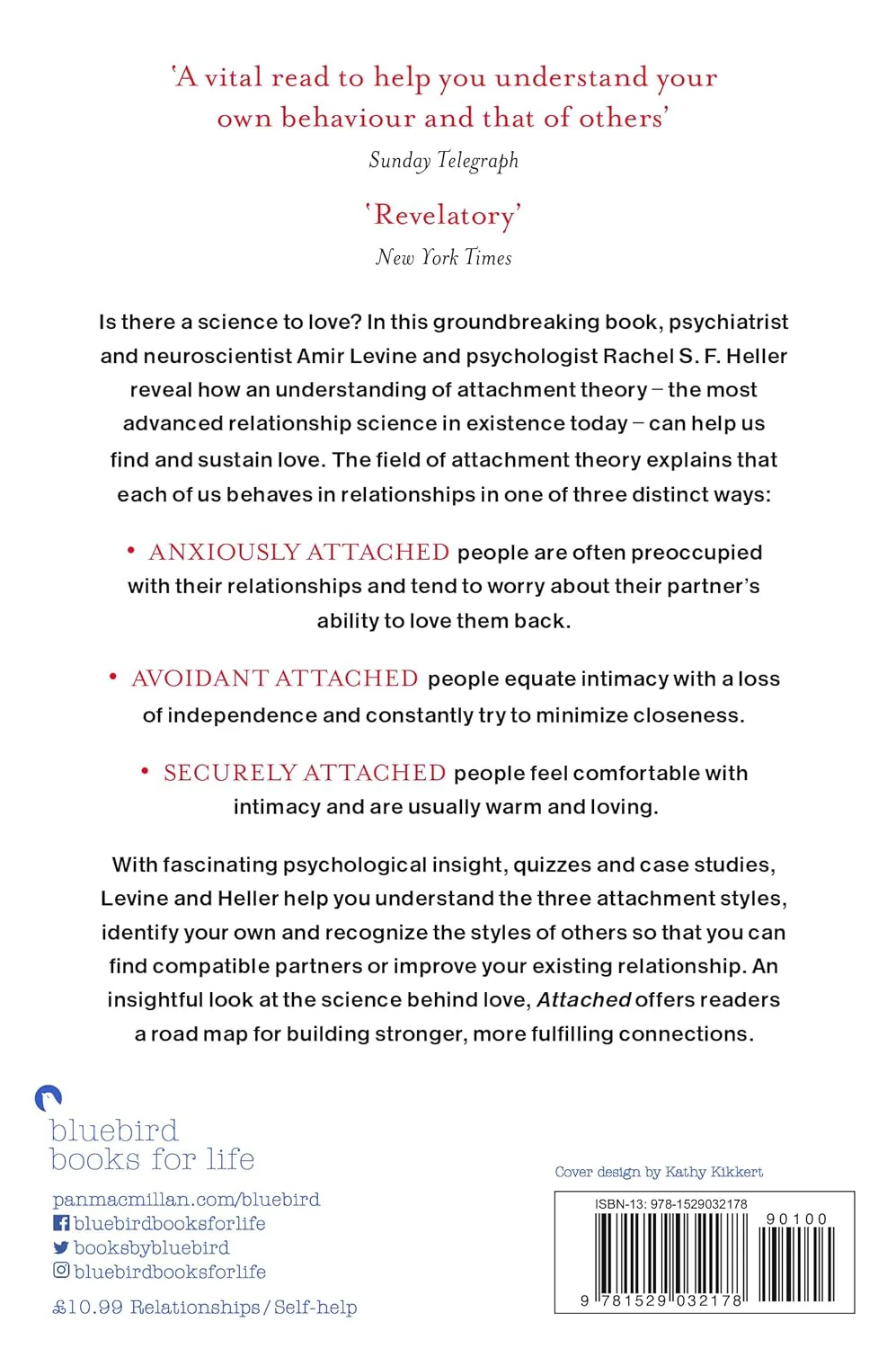 Attached : Are you Anxious, Avoidant or Secure? How the science of adult attachment can help you find – and keep – love
