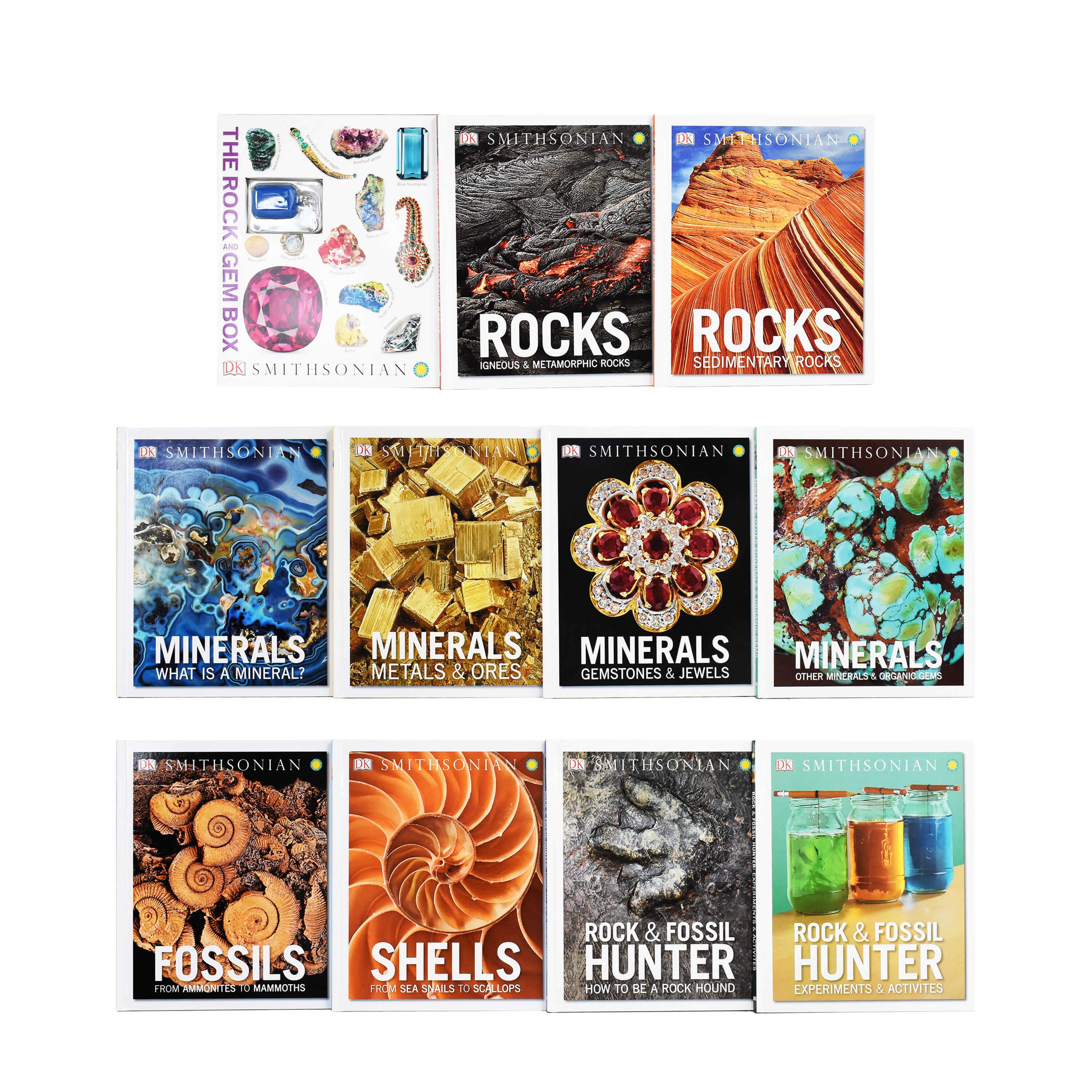 DK The Rock and Gem 10 Books Box by DK - Ages 5-7 - Hardback
