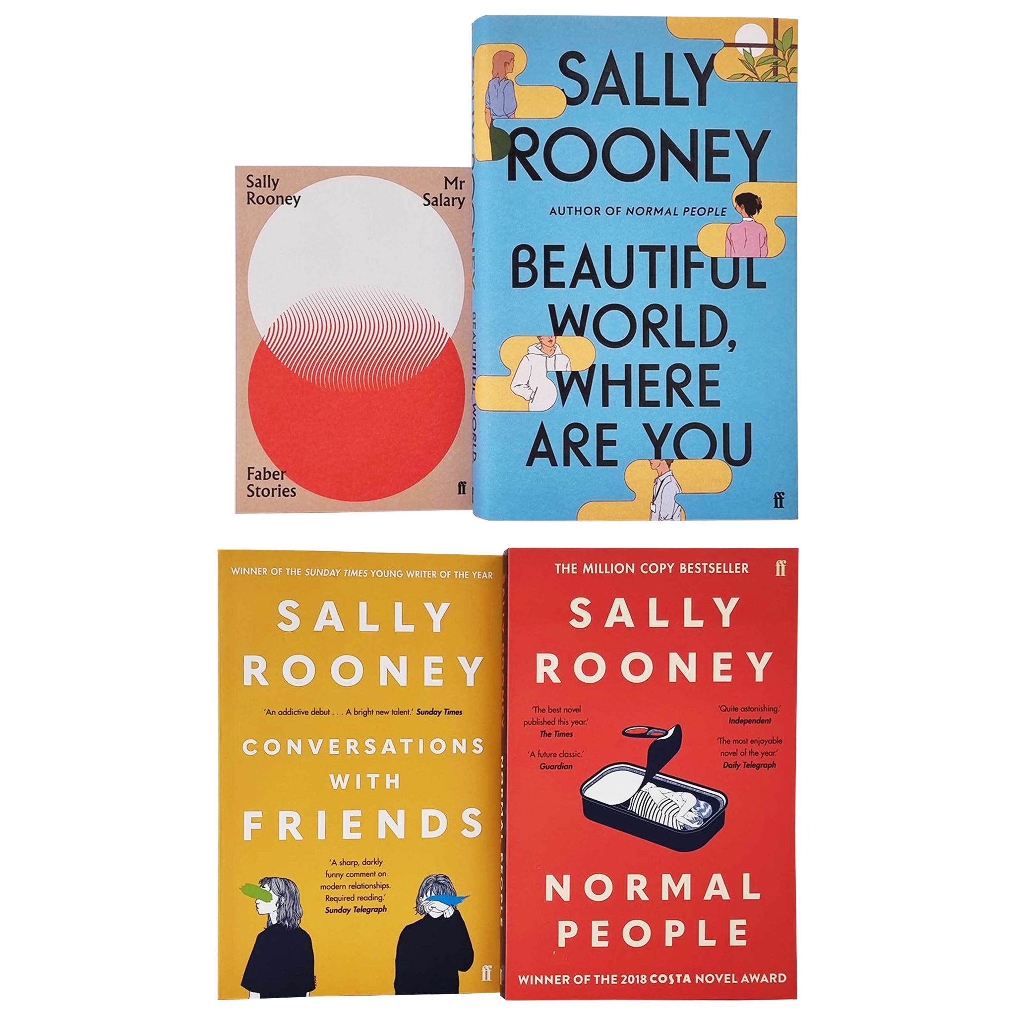 Sally Rooney Collection 4 Books Set - Fiction - Paperback/Hardback