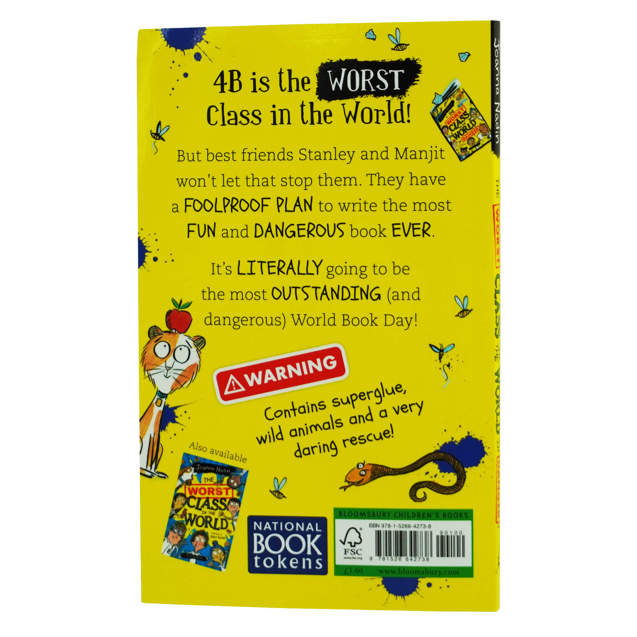 The Worst Class in the World in Danger!: World Book Day 2022 By Joanna Nadin - Ages 5-7 - Paperback