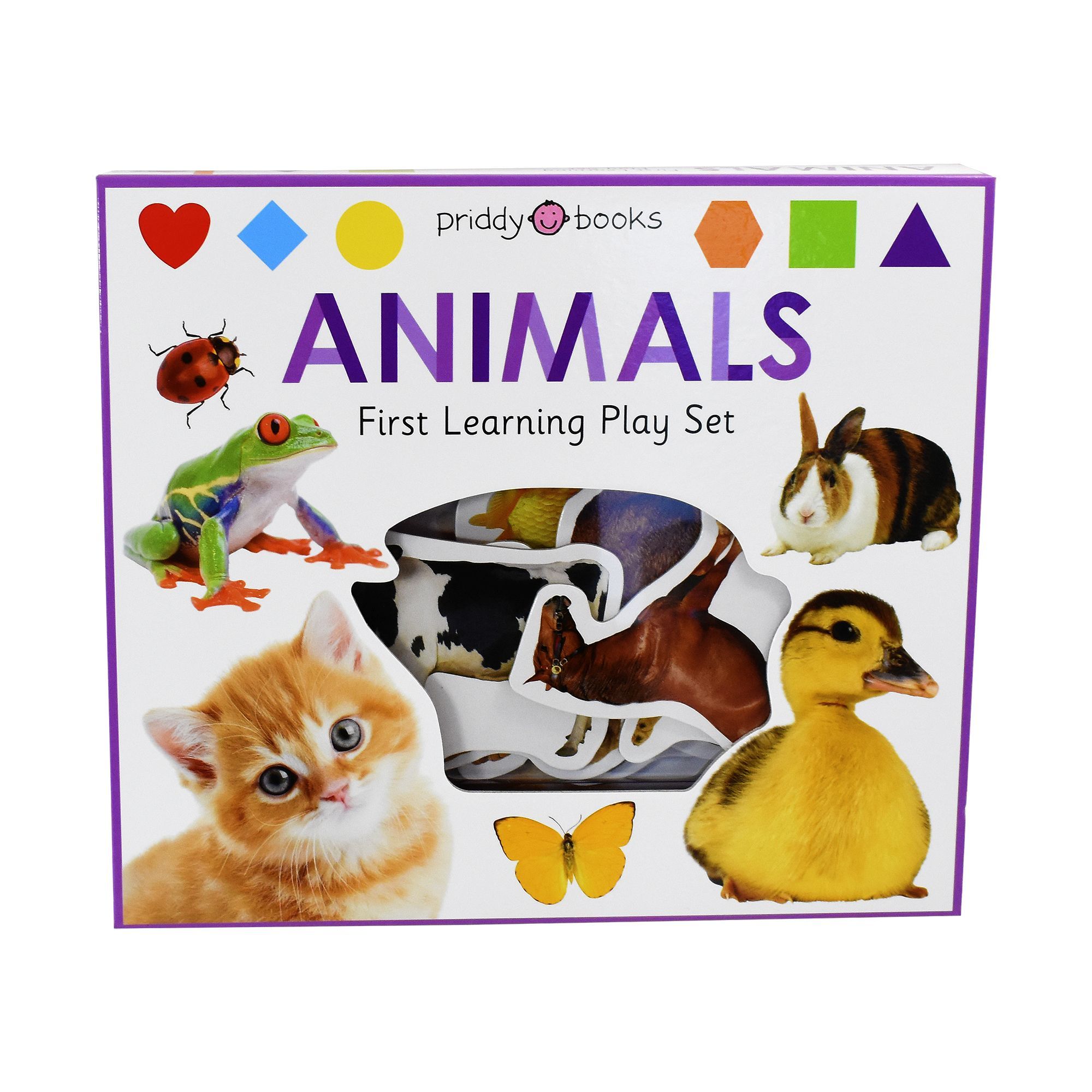 First Learning Play Set: Animals by Priddy Books - Ages 0-5 - Board Book