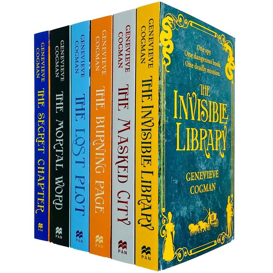 The Invisible Library Series 6 Books Collection Set By Genevieve Cogman - Adult - Paperback