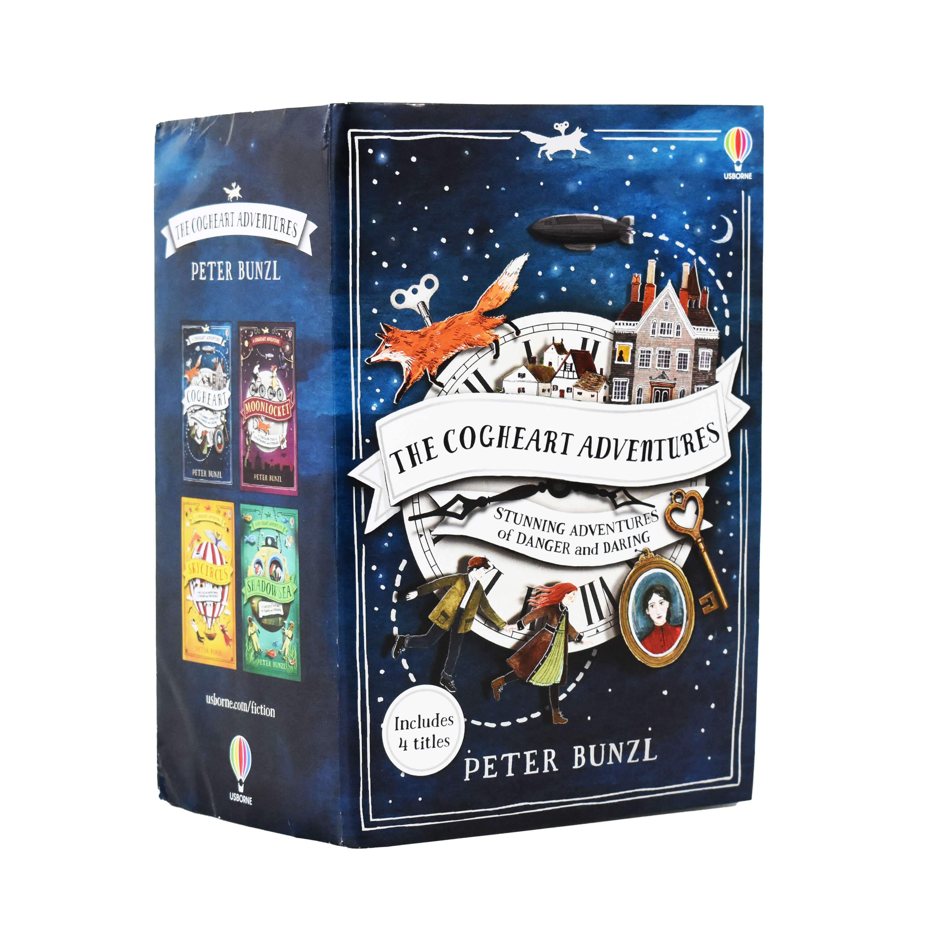 Cogheart Adventure 4 Books by Peter Bunzl - 9+ - Paperback