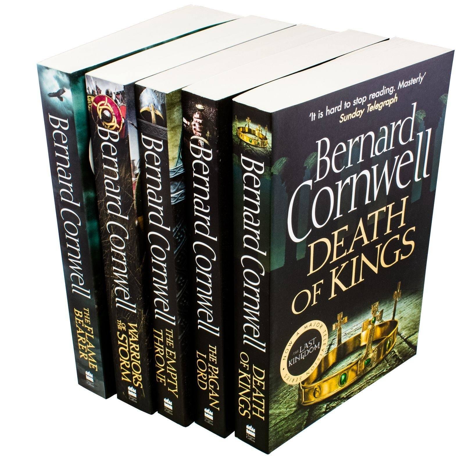 The Last Kingdom by Bernard Cornwell: Books 6-10 Collection 5 Books Set - Fiction - PaperbackTitles in the Set: The Flame Bearer Death of Kings Warriors of the Storm The Pagan Lord The Empty Throne Description: The Flame Bearer From the day it was s