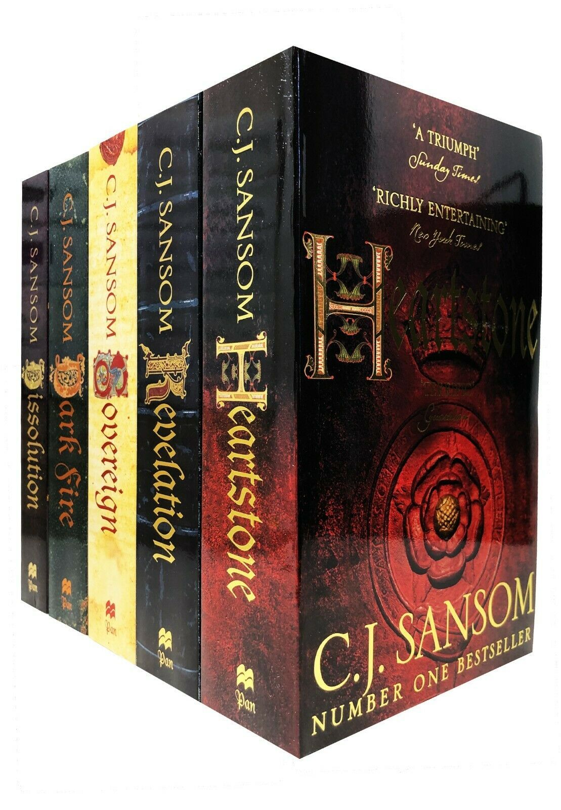 The Shardlake Series 5 Books Collection Set By C J Sansom - Age 18+ - Paperback